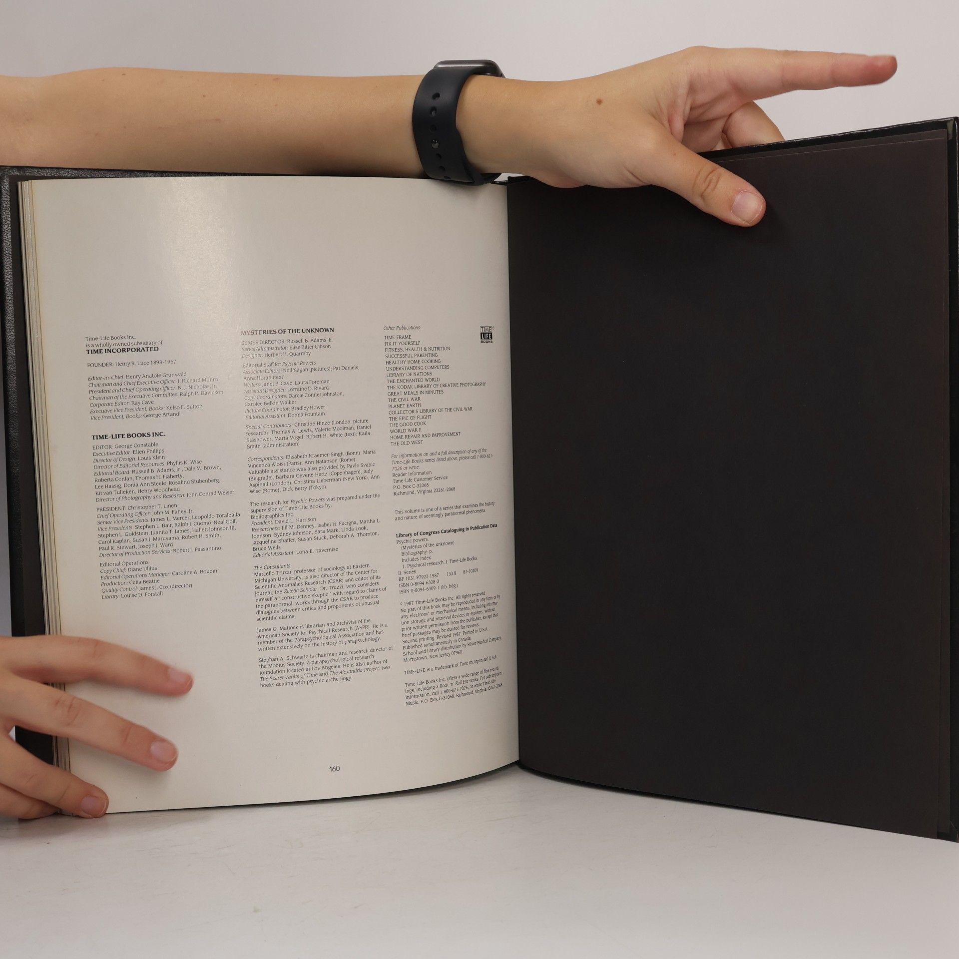 Time-Life Books Mysteries of the Unknown: Psychic Powers