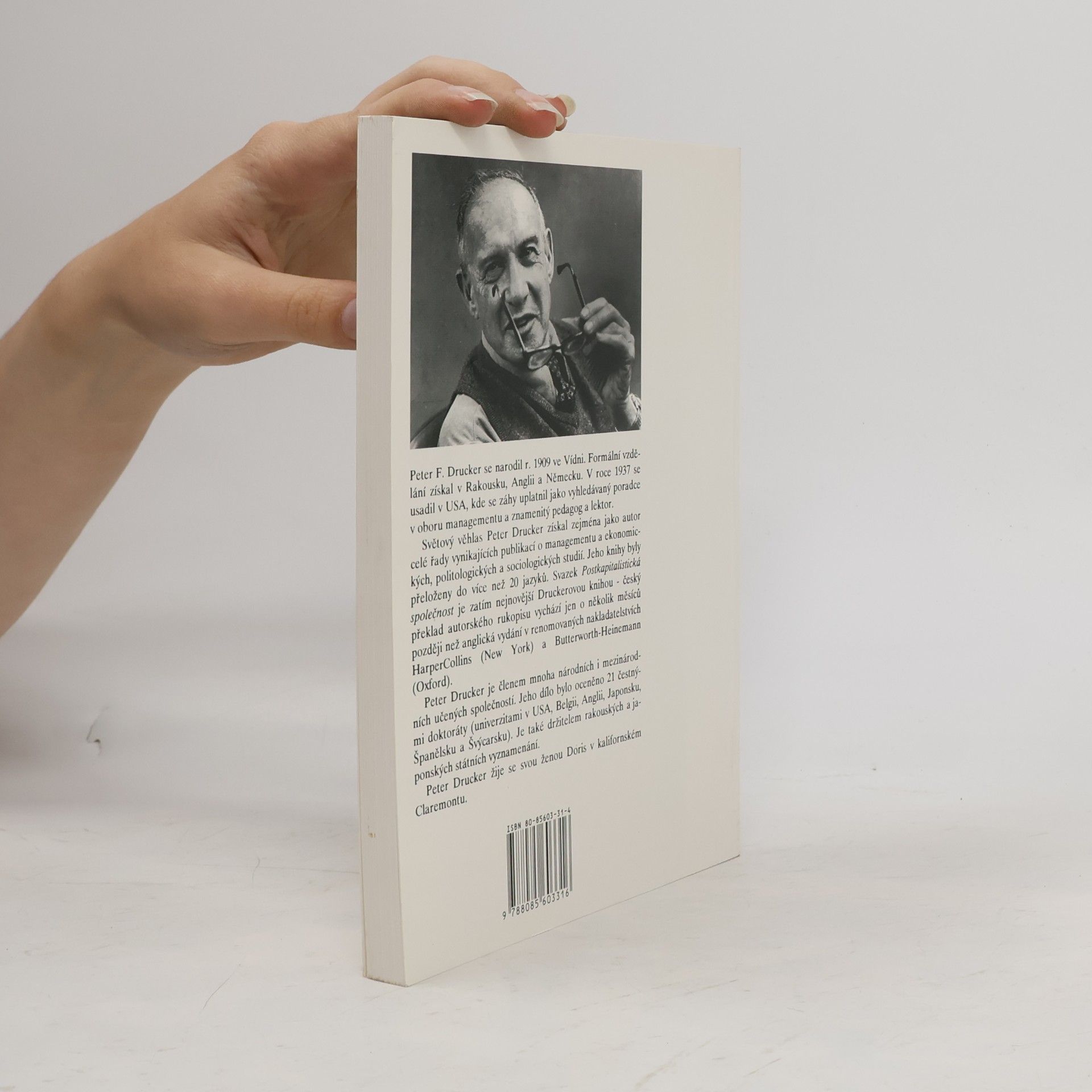 Peter Drucker Postkapitalistická společnost