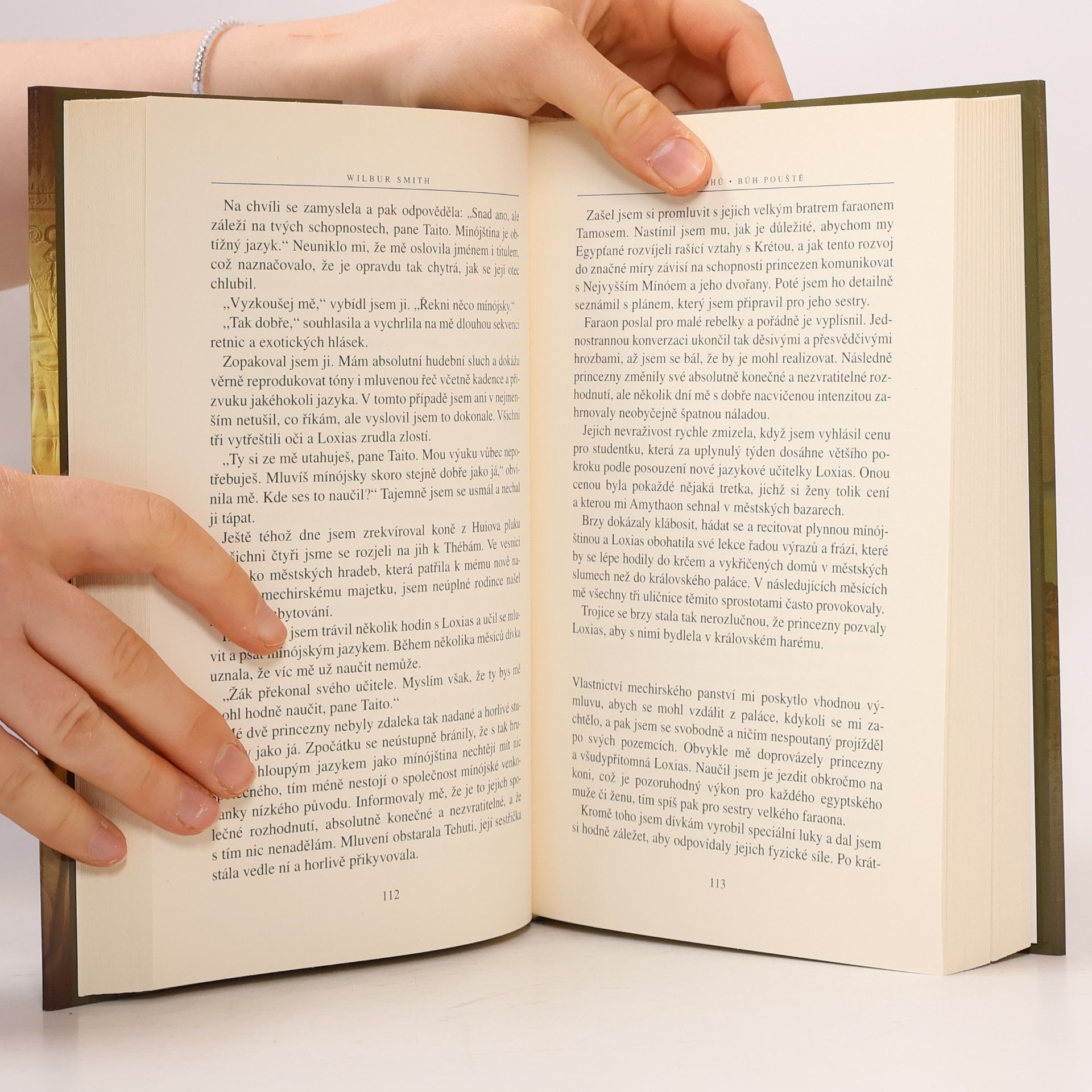 Wilbur Smith Řeka bohů. Bůh pouště