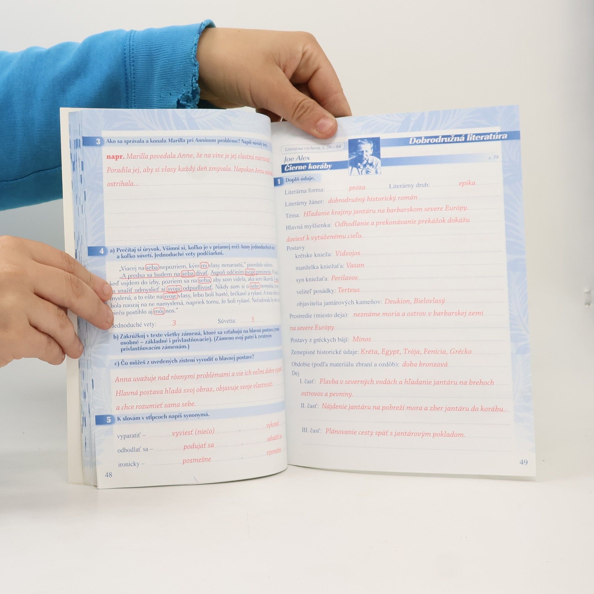 Jarmila Krajčovičová Zošit pre učiteľa k Pomocníku z literatúry pre 8. ročník ZŠ a 3. ročník GOŠ