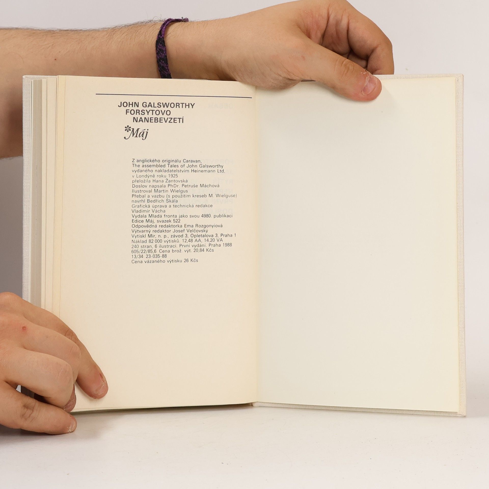 John Galsworthy Forsytovo nanebevzetí