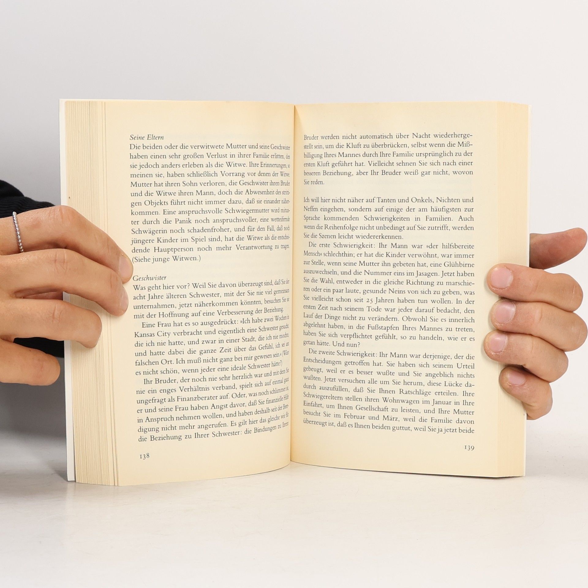 Genevieve Davis Ginsburg Trauer, Schuld und Zorn