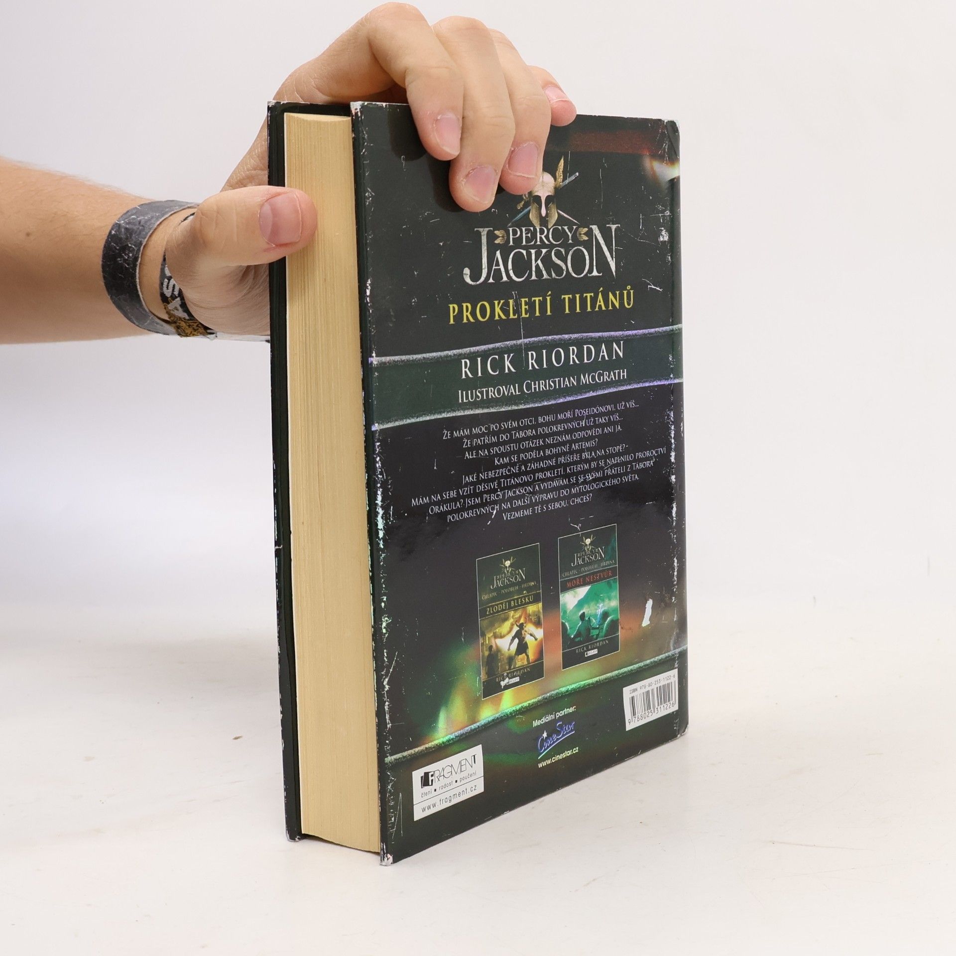 Rick Riordan Percy Jackson. Prokletí Titánů