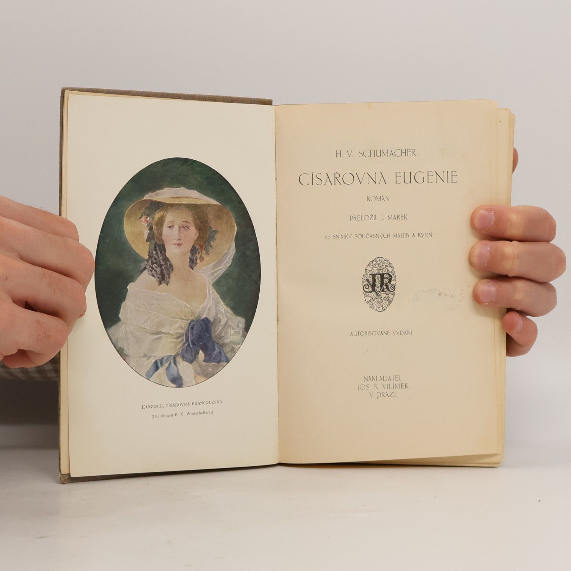 Heinrich Vollrat Schumacher Císařovna Eugenie