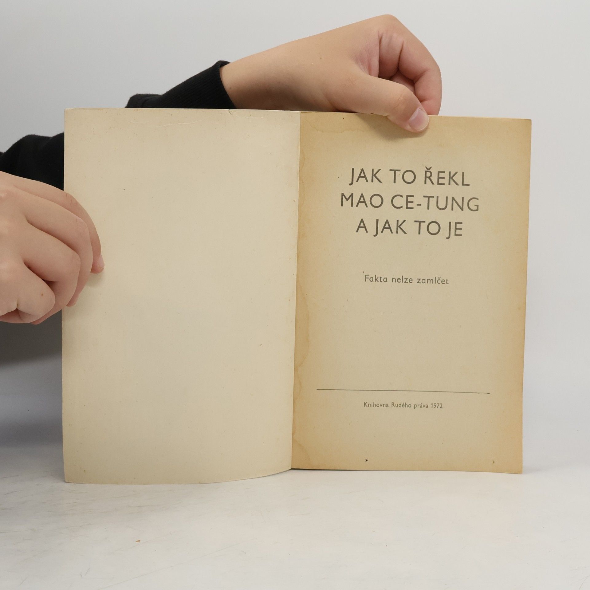 Autorenkollektiv Jak to řekl Mao Ce-tung a jak to je