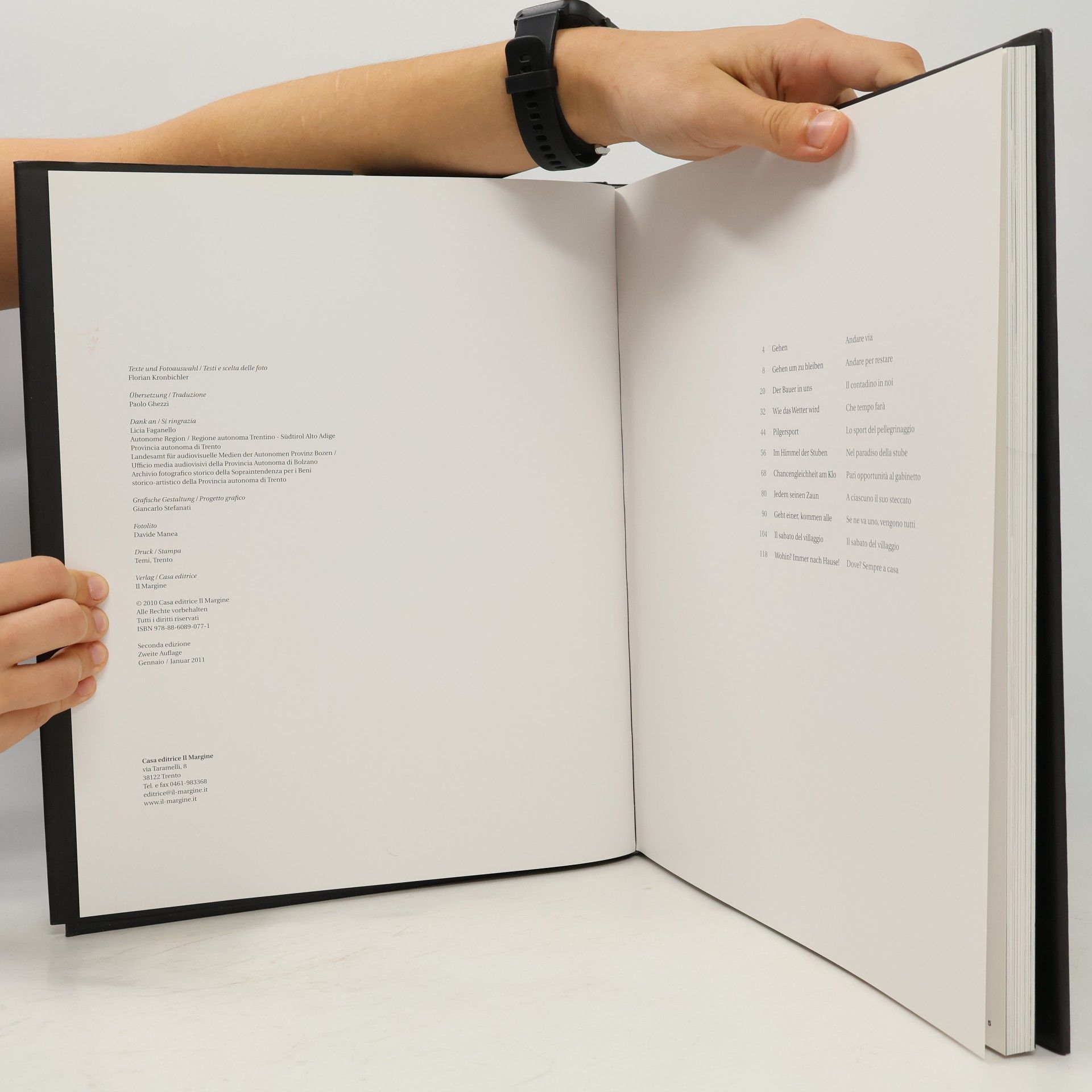 Florian Kronbichler Gehen / Andare Via