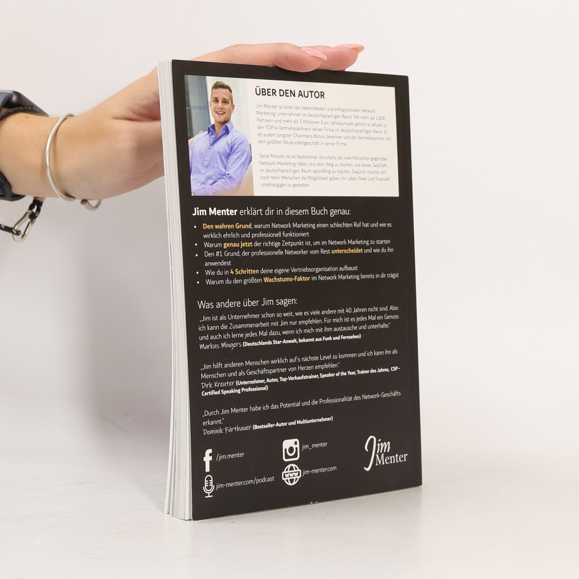 Jim Menter Macht der Empfehlung