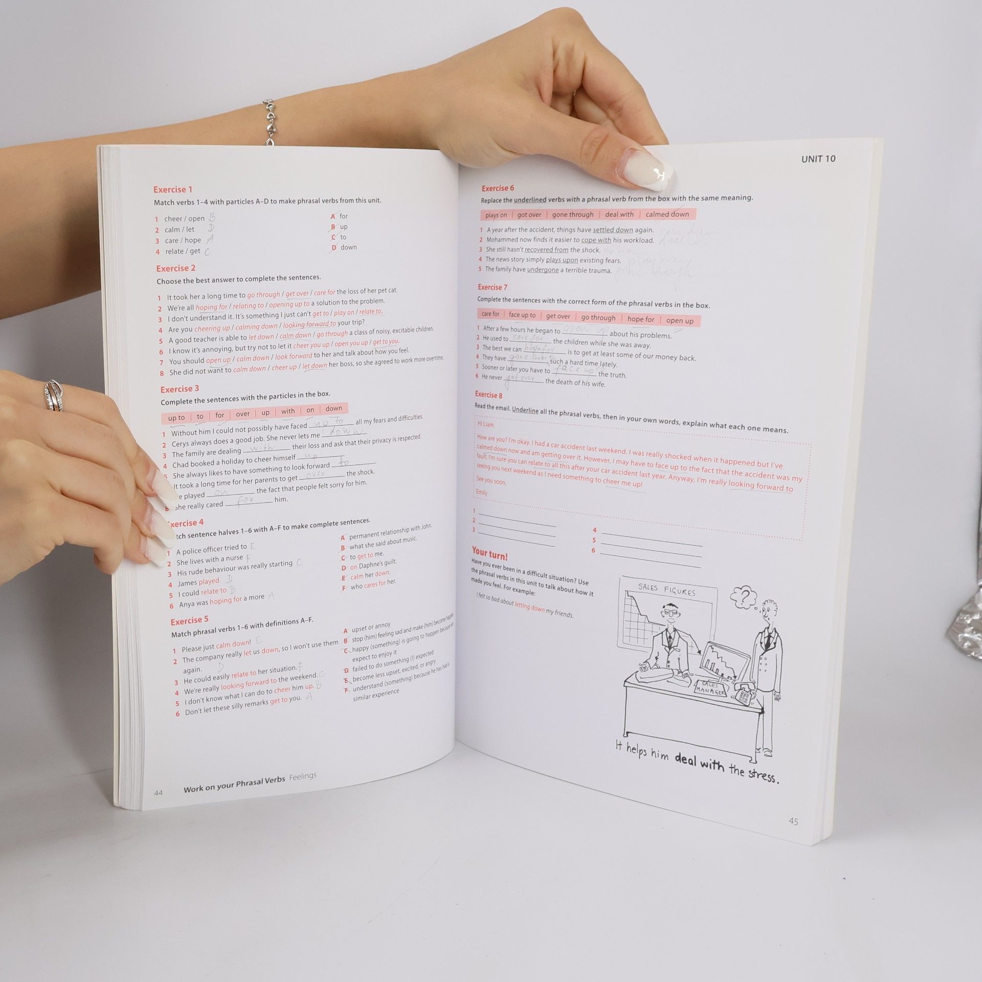 Jamie Flockhart Work on your phrasal verbs
