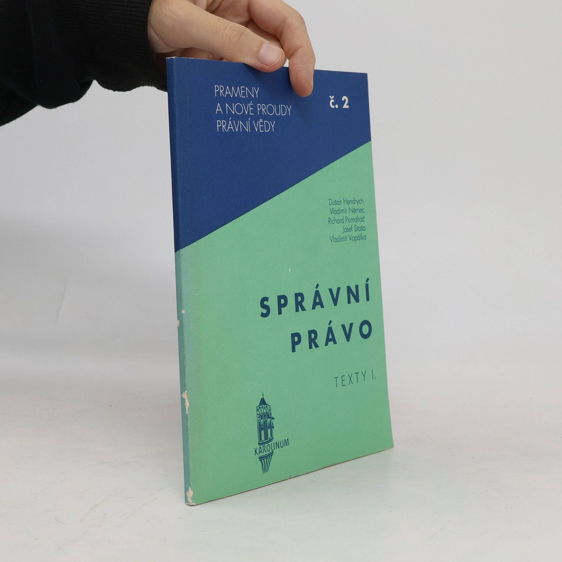 Various authors Správní právo. Texty. I