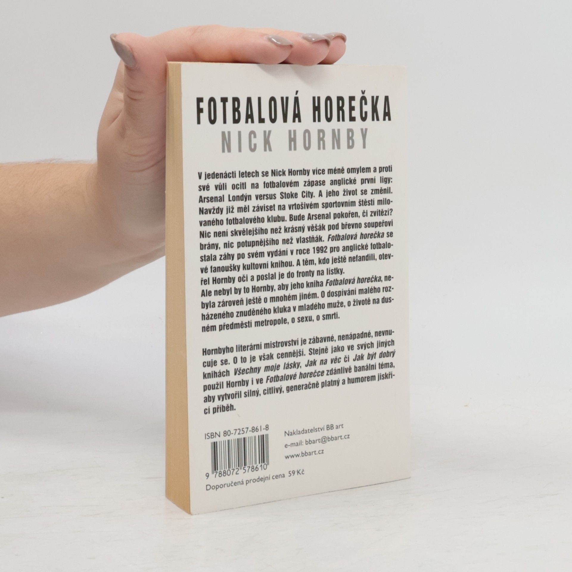 Nick Hornby Fotbalová horečka