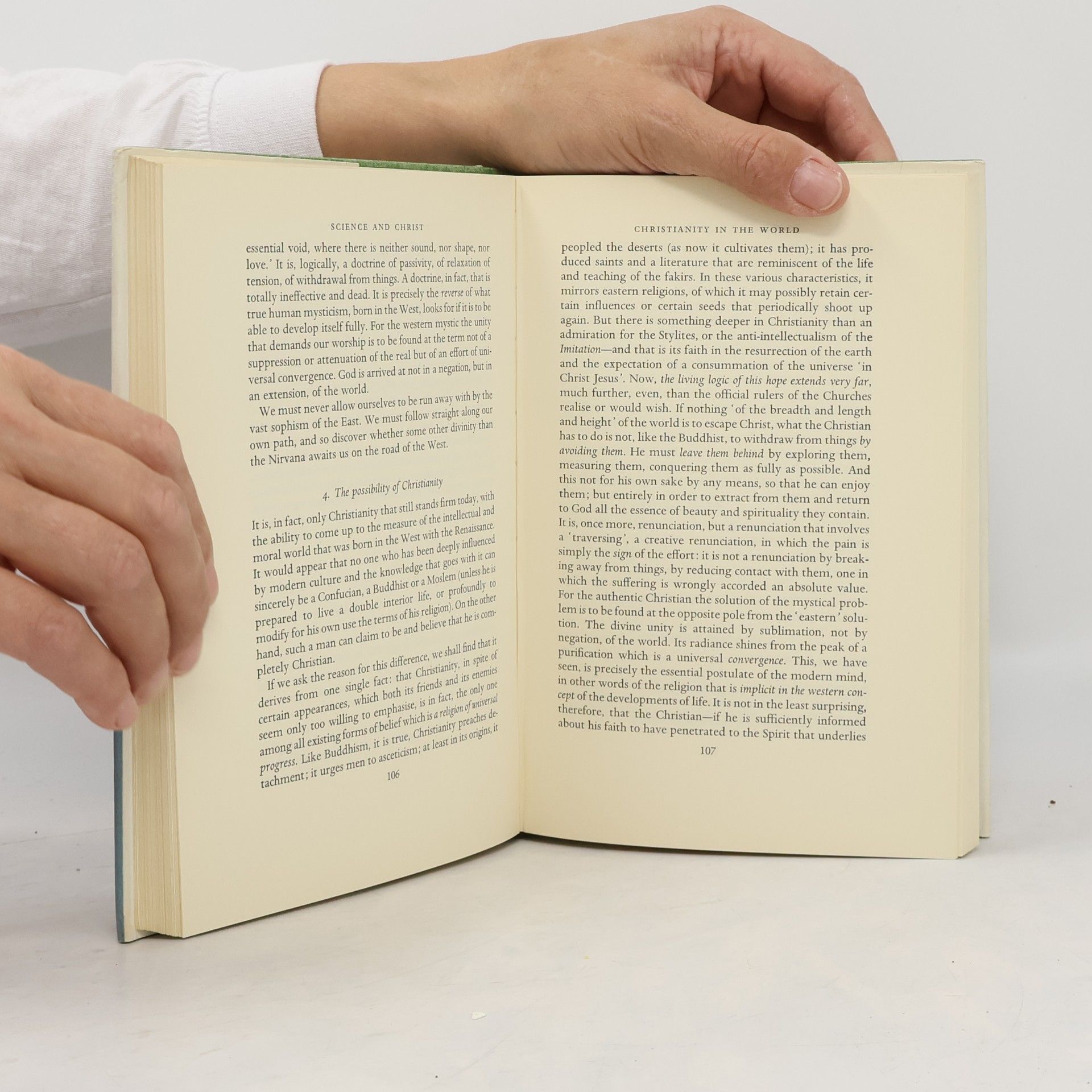 Teilhard de Chardin Science and Christ