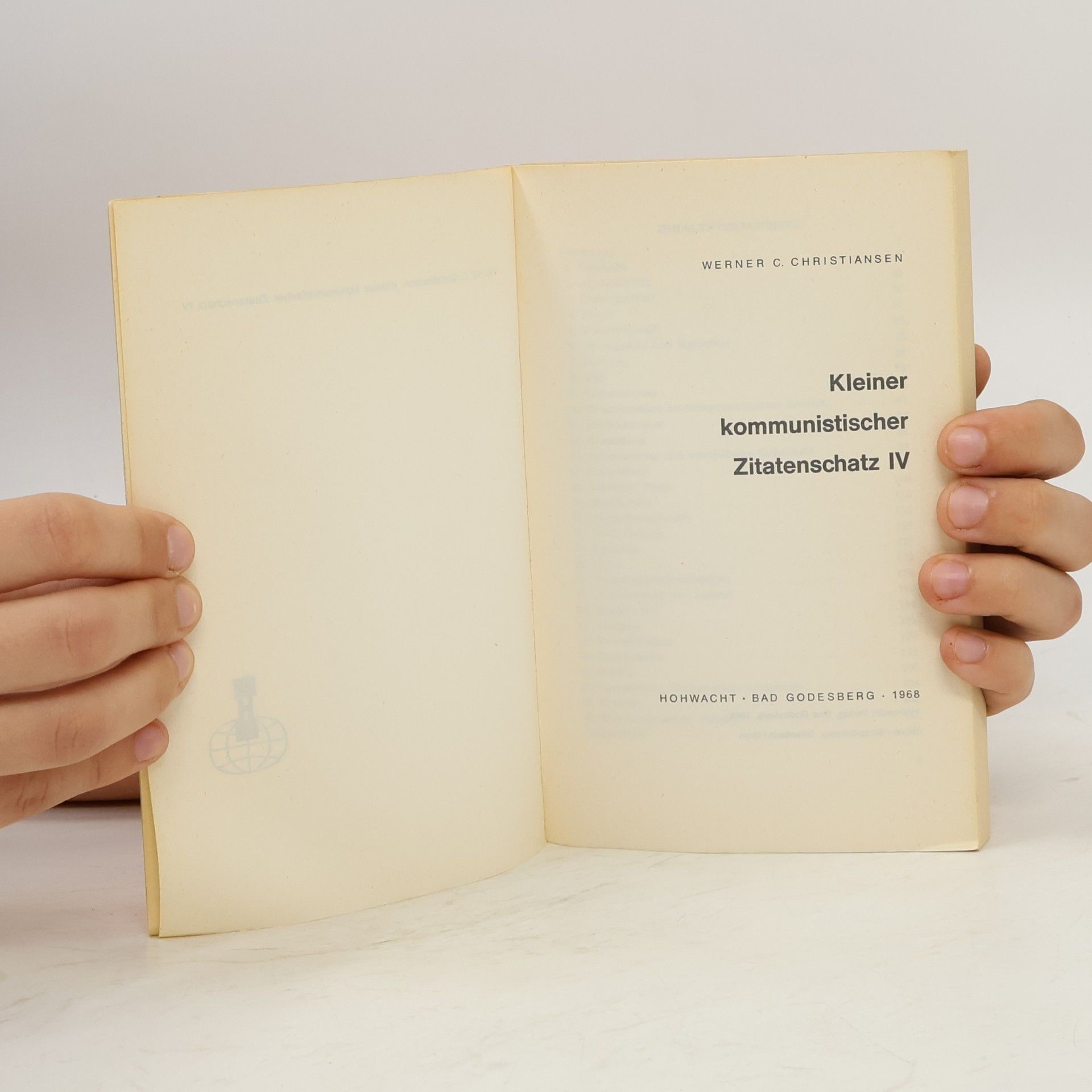 Werner C Christiansen Kleiner kommunistischer Zitatenschatz IV