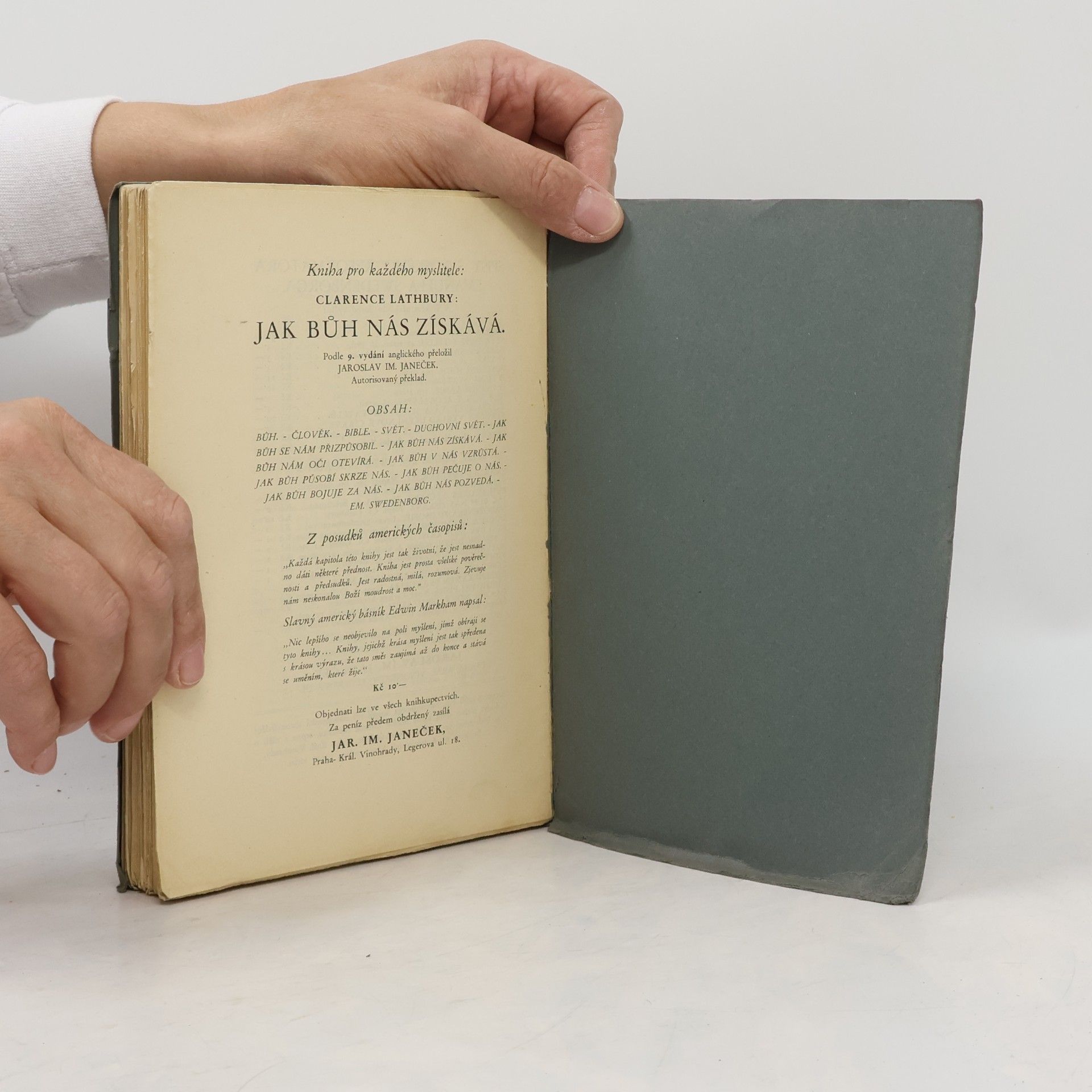 Emanuel Swedenborg Nebe a peklo (o nebi a jeho divech a o pekle)