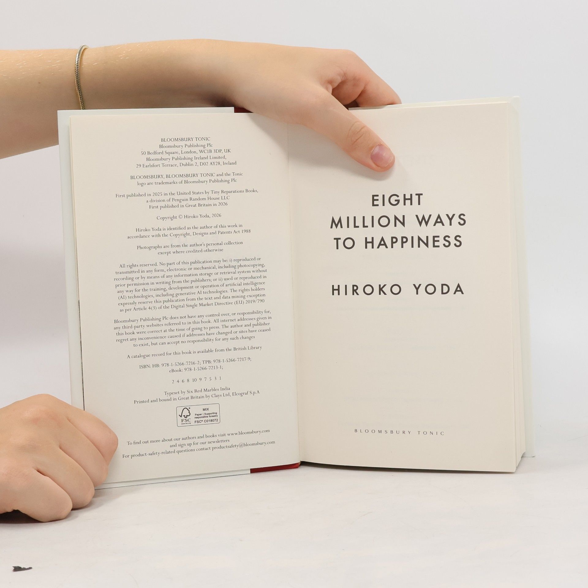 Hiroko Toda Eight Million Ways to Happiness