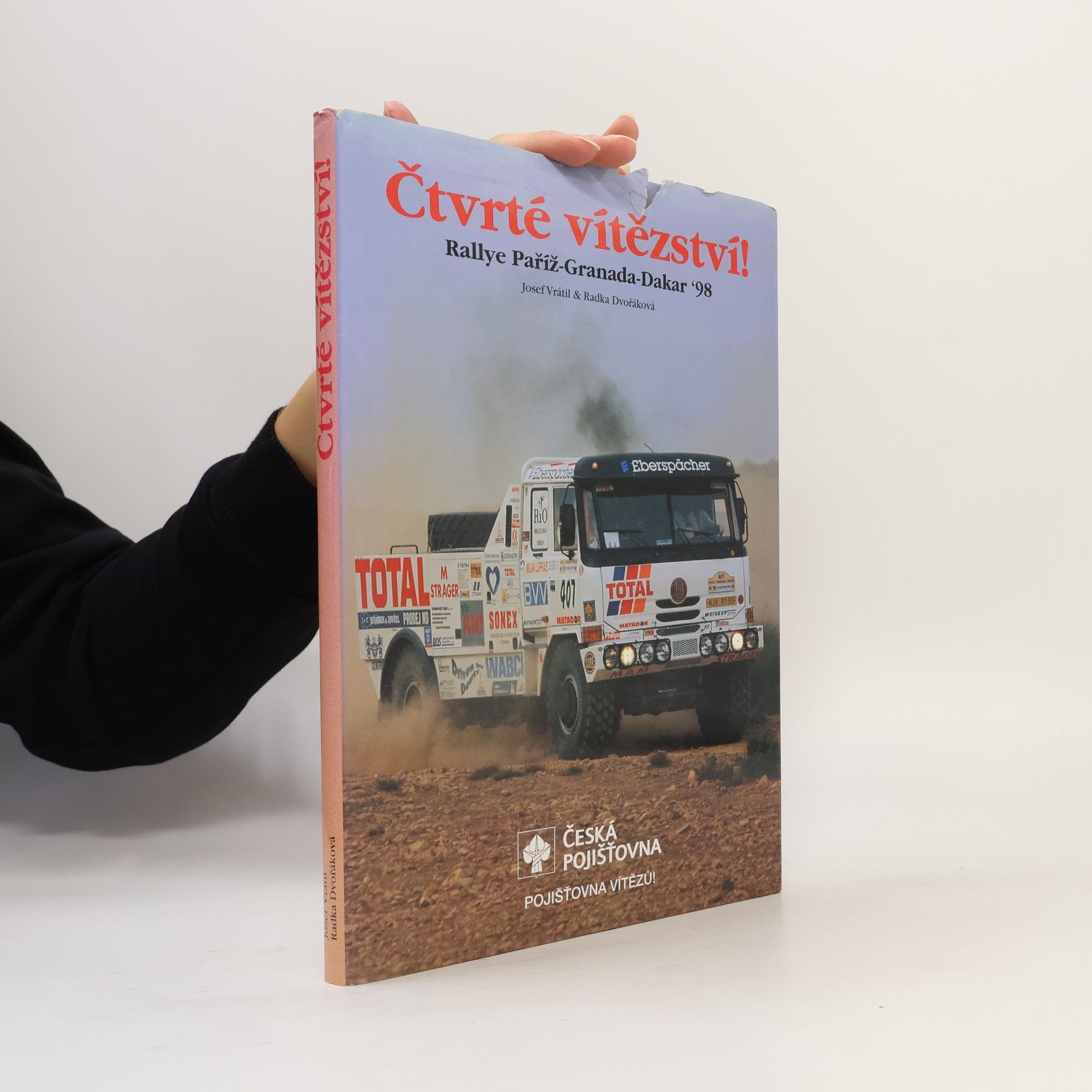 Radka Dvořáková Čtvrté vítězství! Rallye Paříž-Granada-Dakar '98