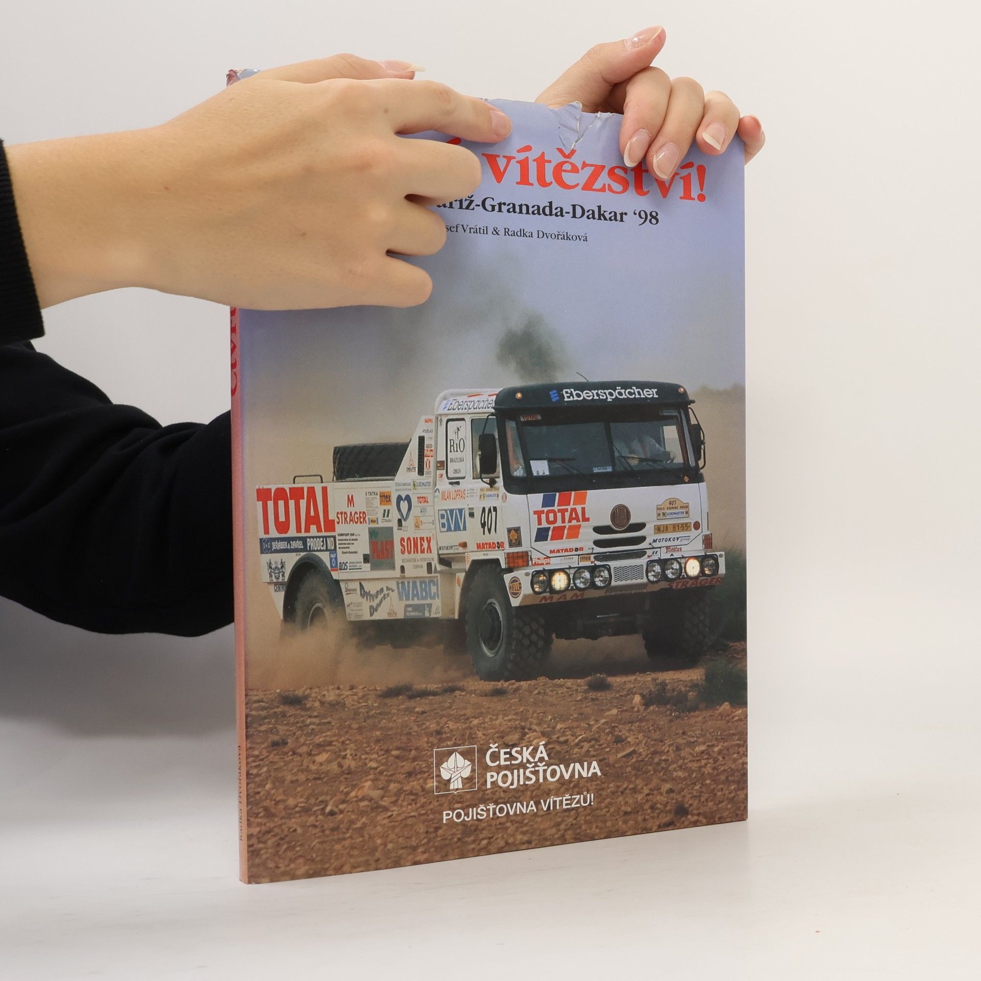 Josef Vrátil Čtvrté vítězství! Rallye Paříž-Granada-Dakar '98