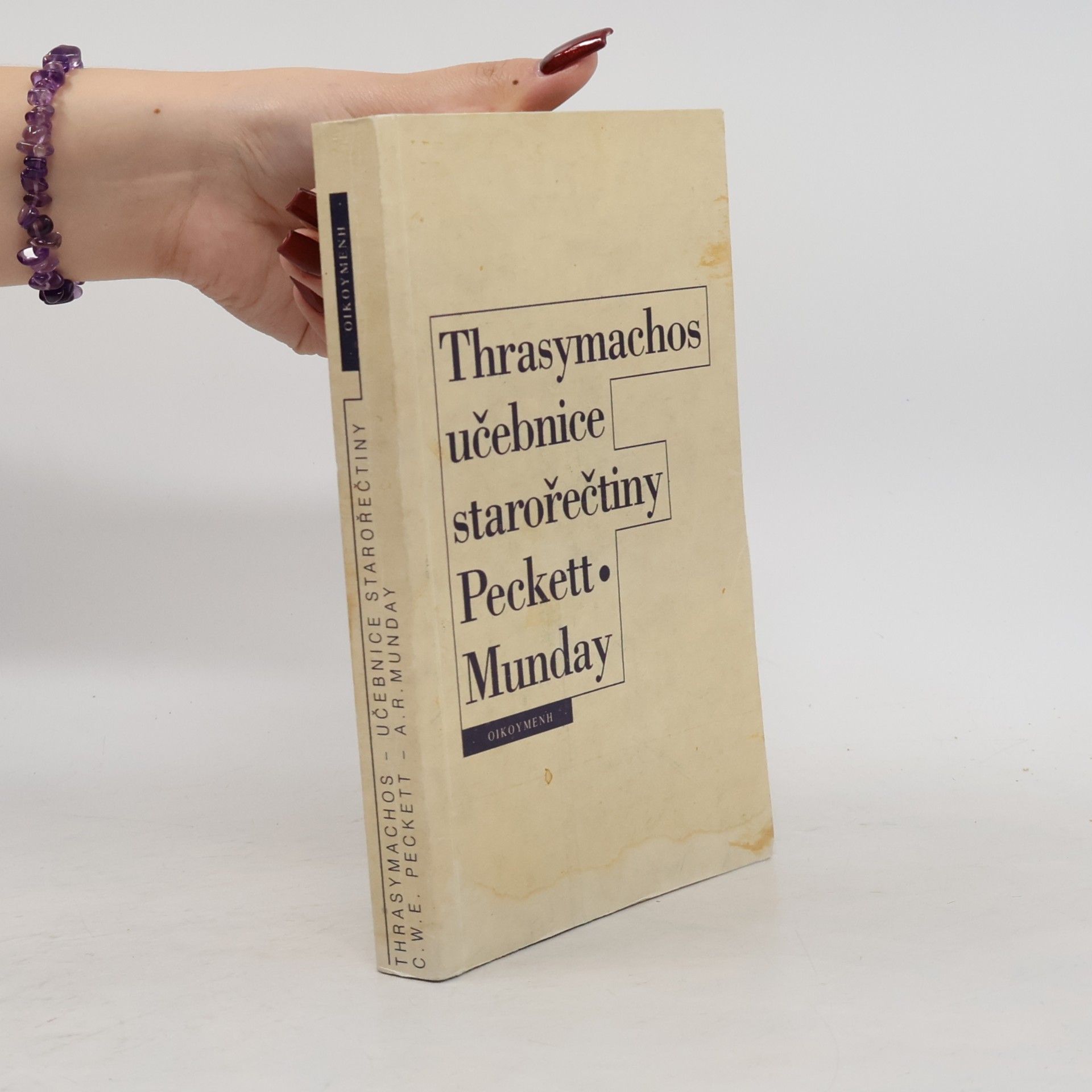A. R. Munday Thrasymachos učebnice starořečtiny