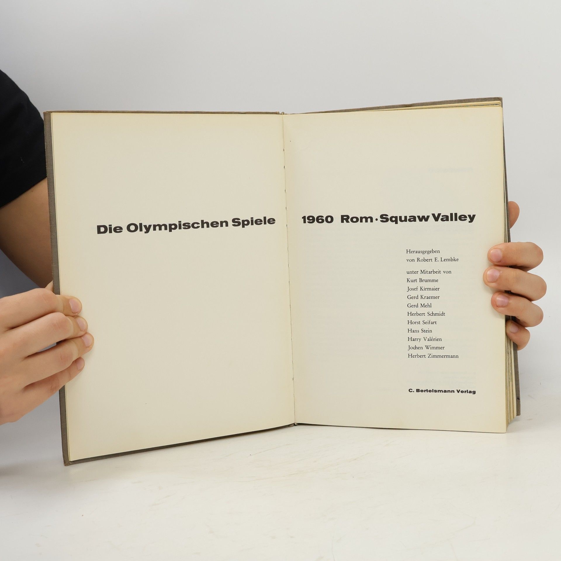 Roland Gööck Die Olympischen Spiele 1960