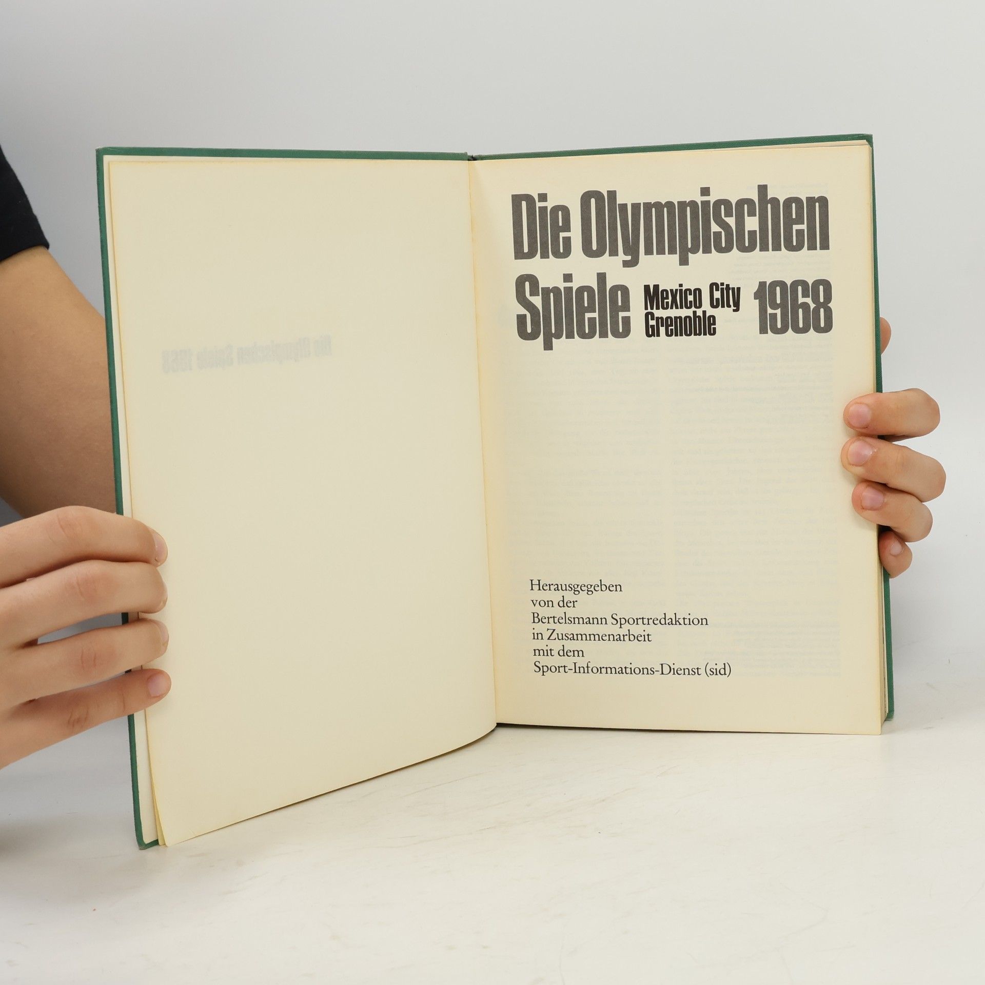 Autorenkollektiv Die Olympischen Spiele Mexiko 1968 Grenoble