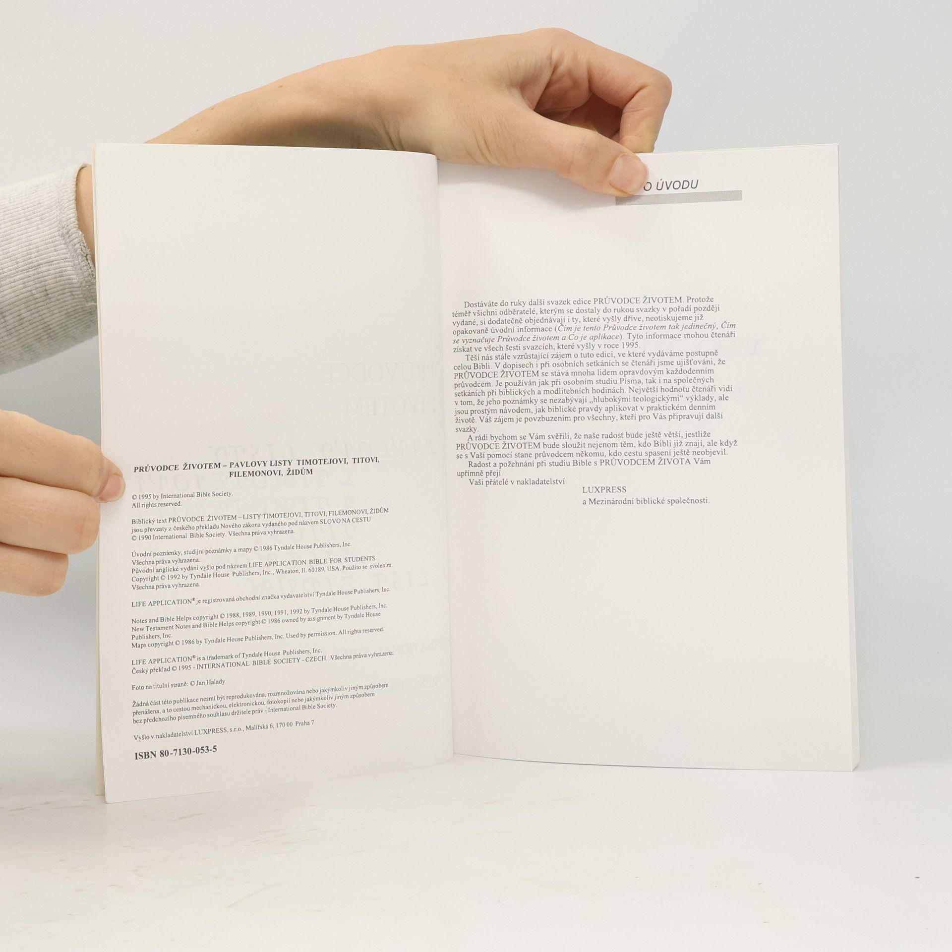 Kolektiv autorů Pavlovy listy Timotejovi, Titovi, Filemonovi, Židům
