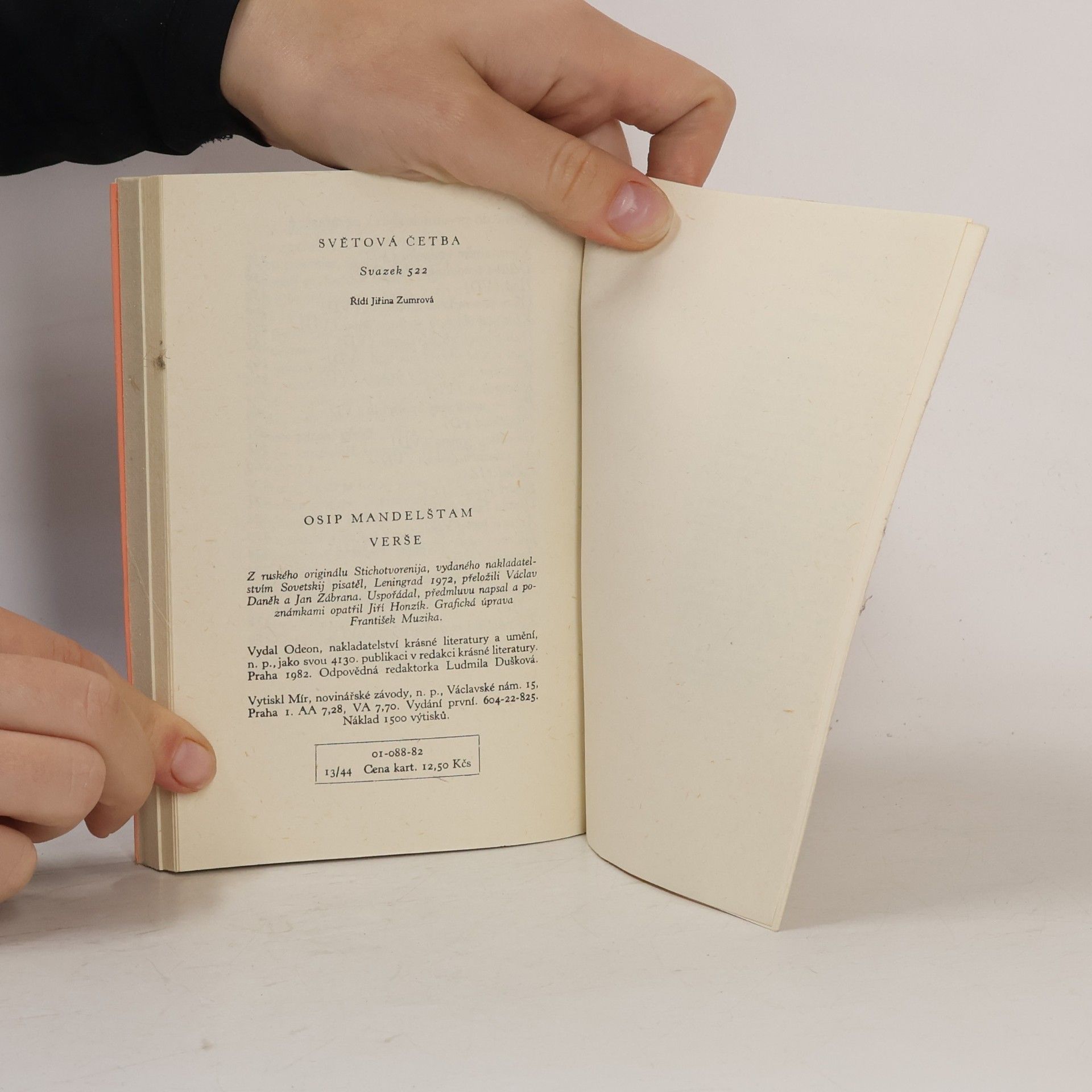Ossip Emiljewitsch Mandelstam Verše