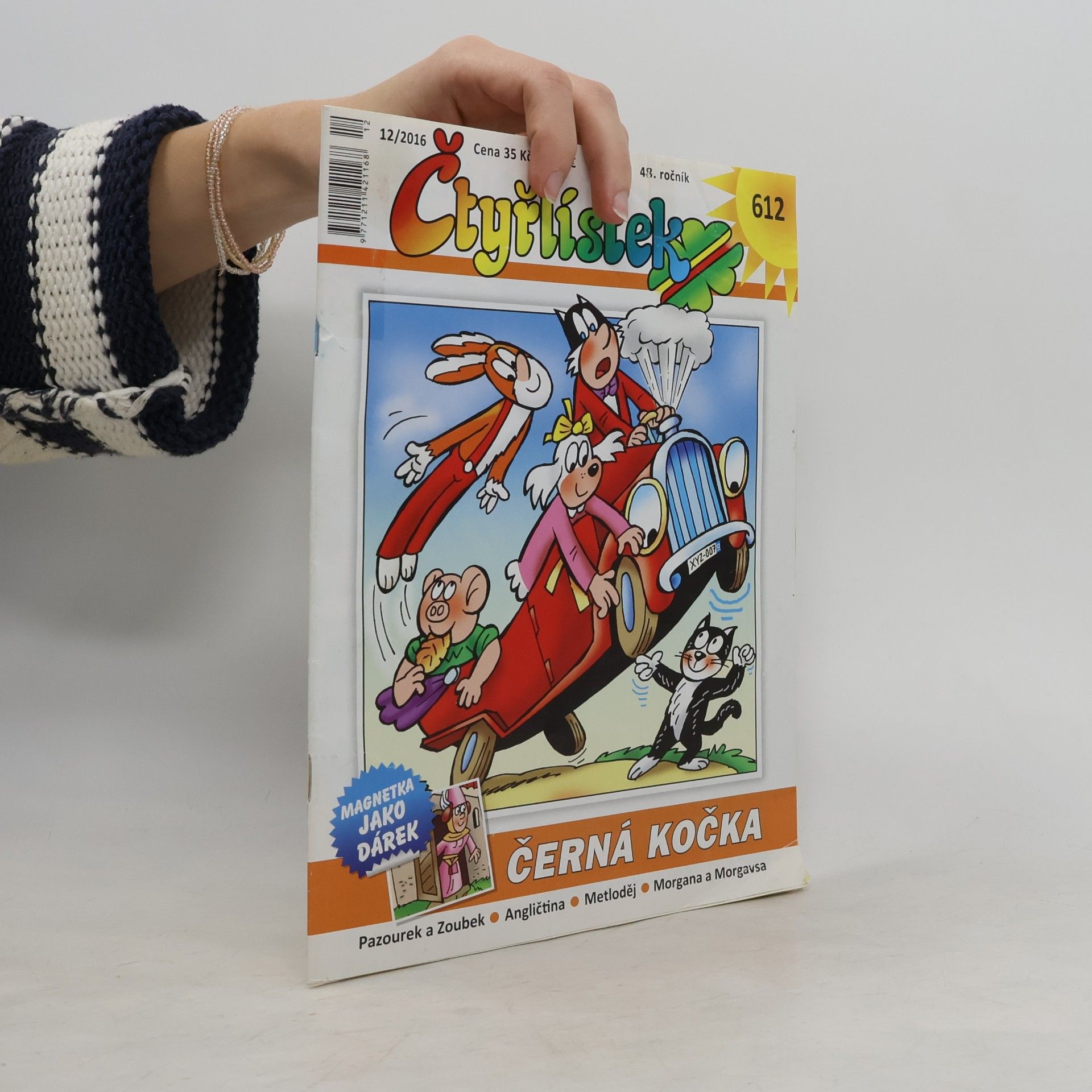 Kolektiv autorů Čtyřlístek 612. 12/2016 Černá kočka