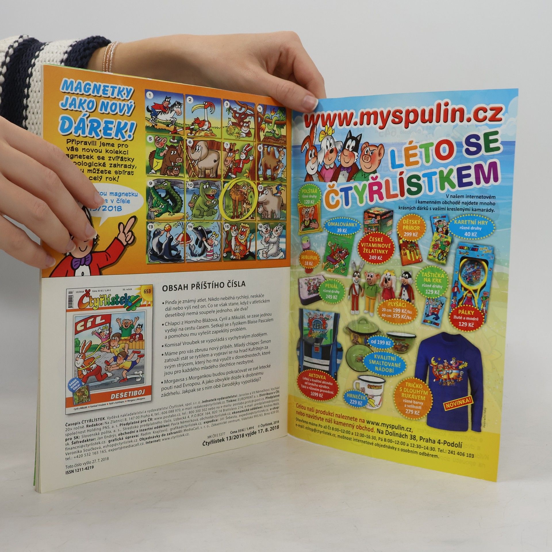 Kolektiv autorů Čtyřlístek 652. 12/2018
