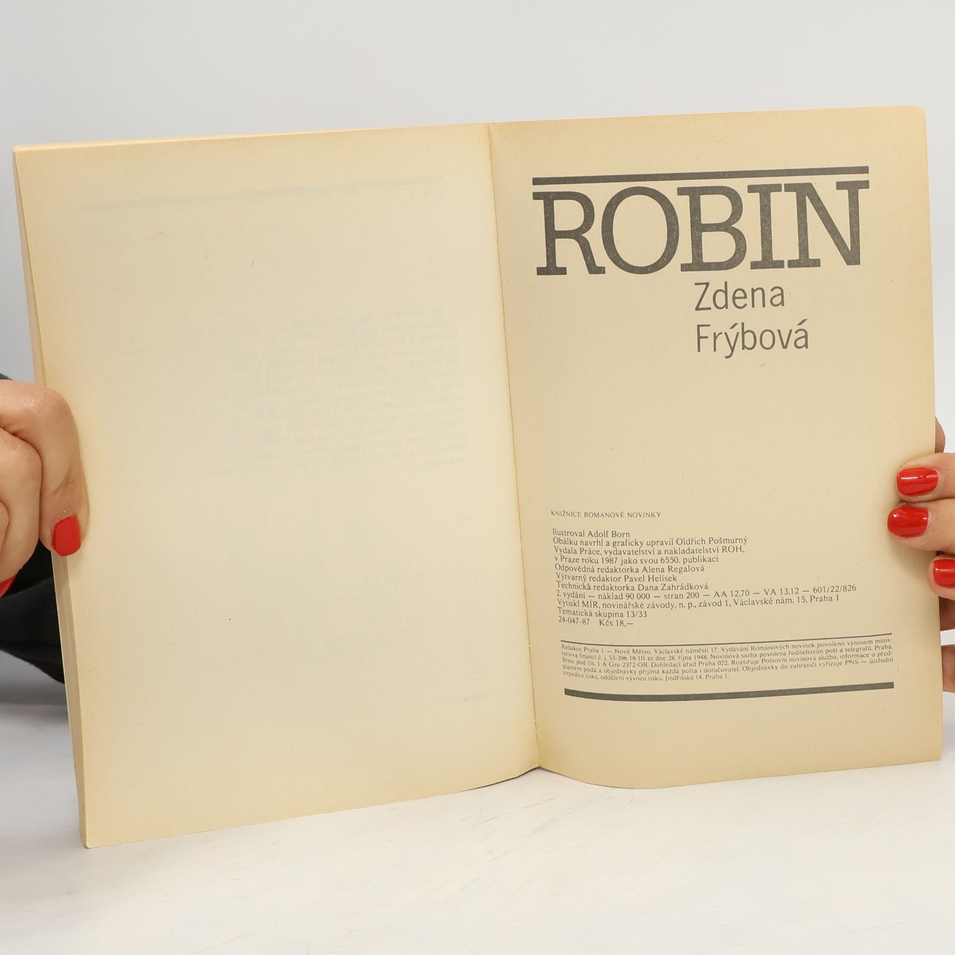 Zdena Frýbová Robin