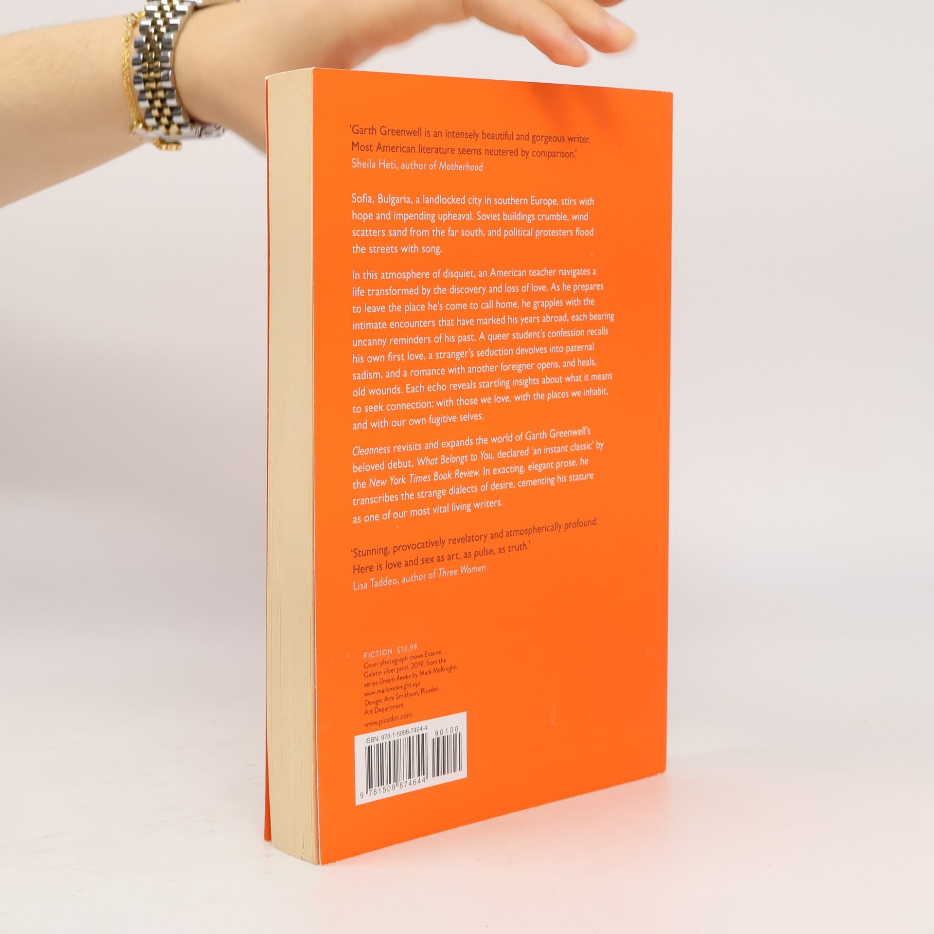 Garth Greenwell CLEANNESS