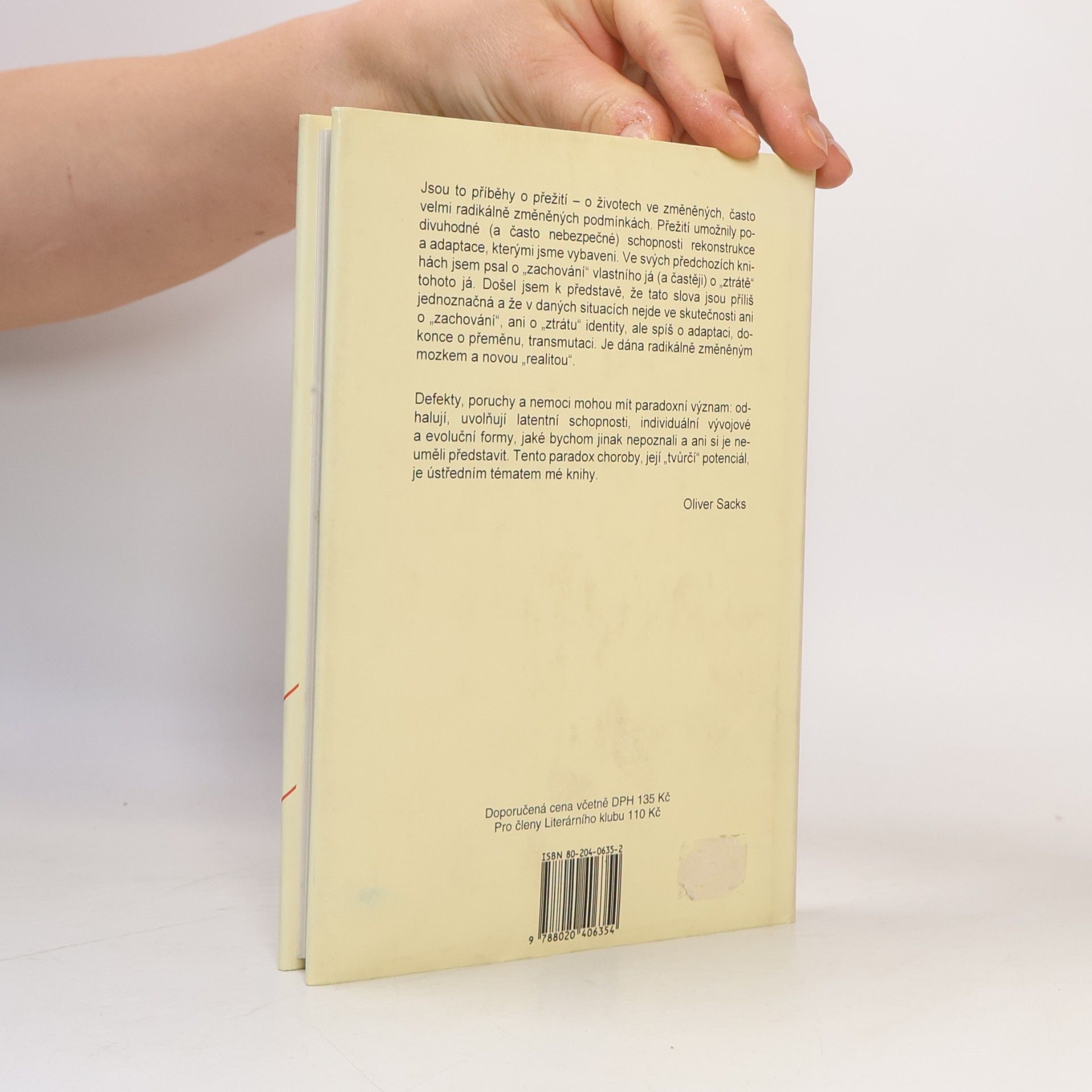 Oliver Sacks Antropoložka na Marsu