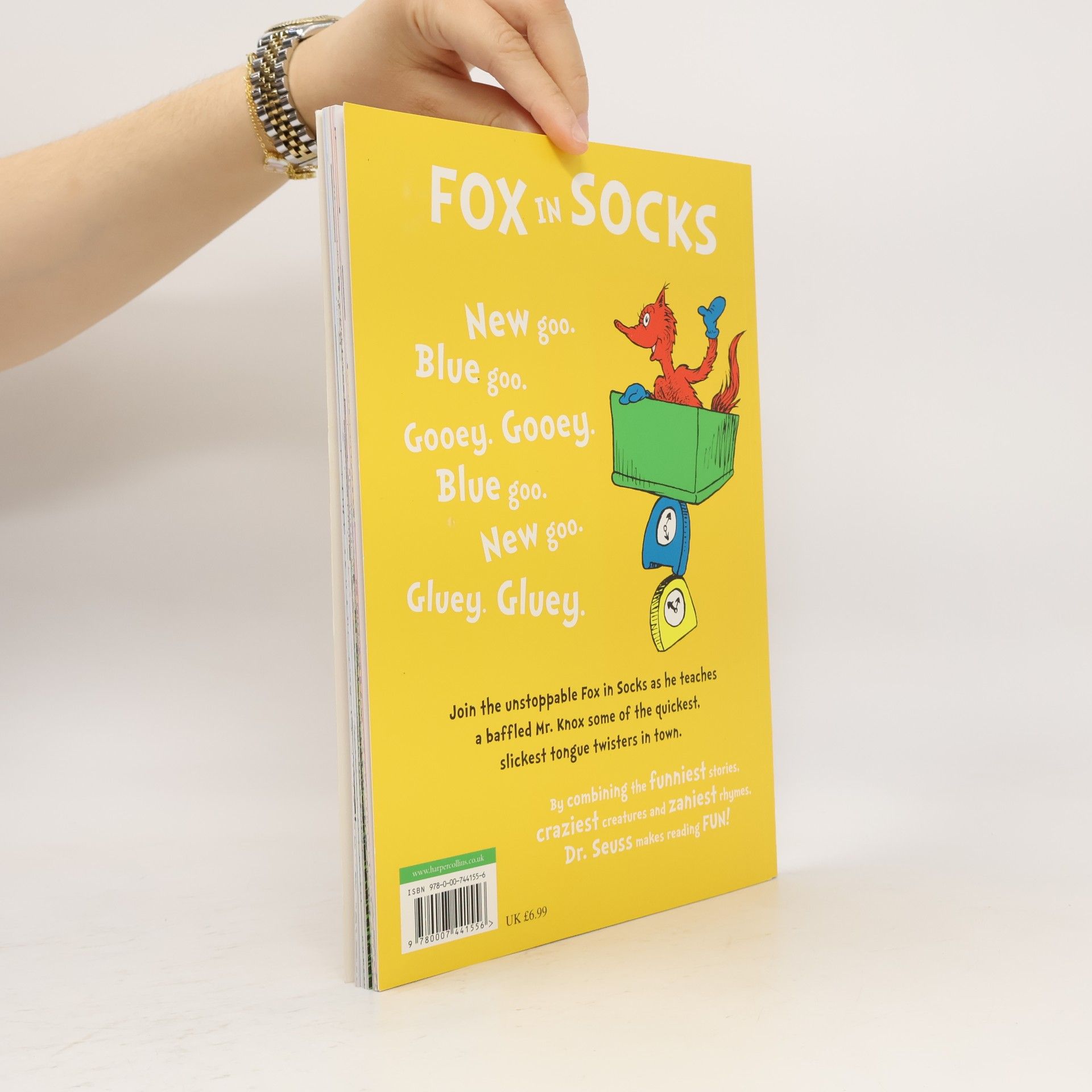 Dr. Seuss Fox in Socks