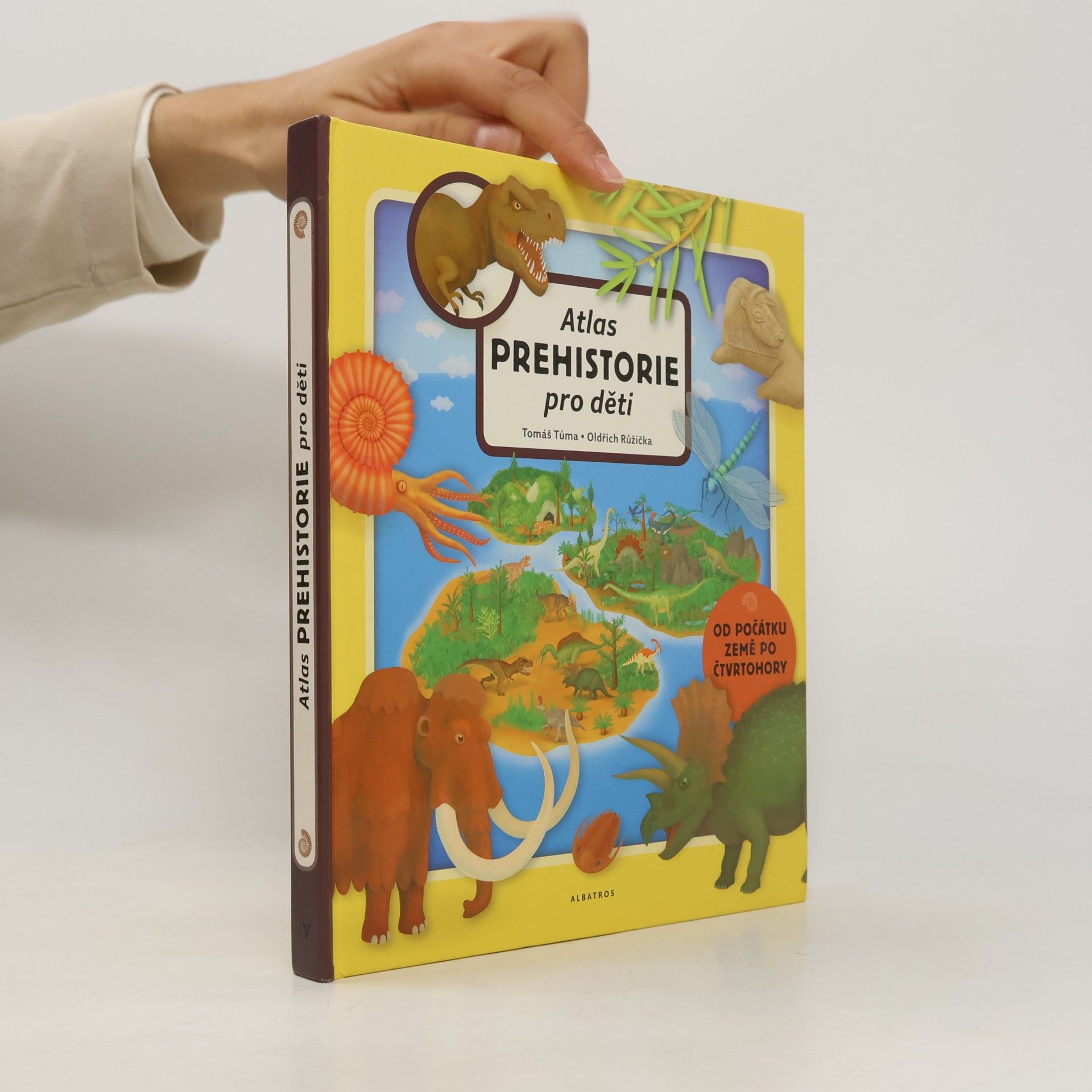Atlas prehistorie pro děti. Od počátku Země po čtvrtohory
