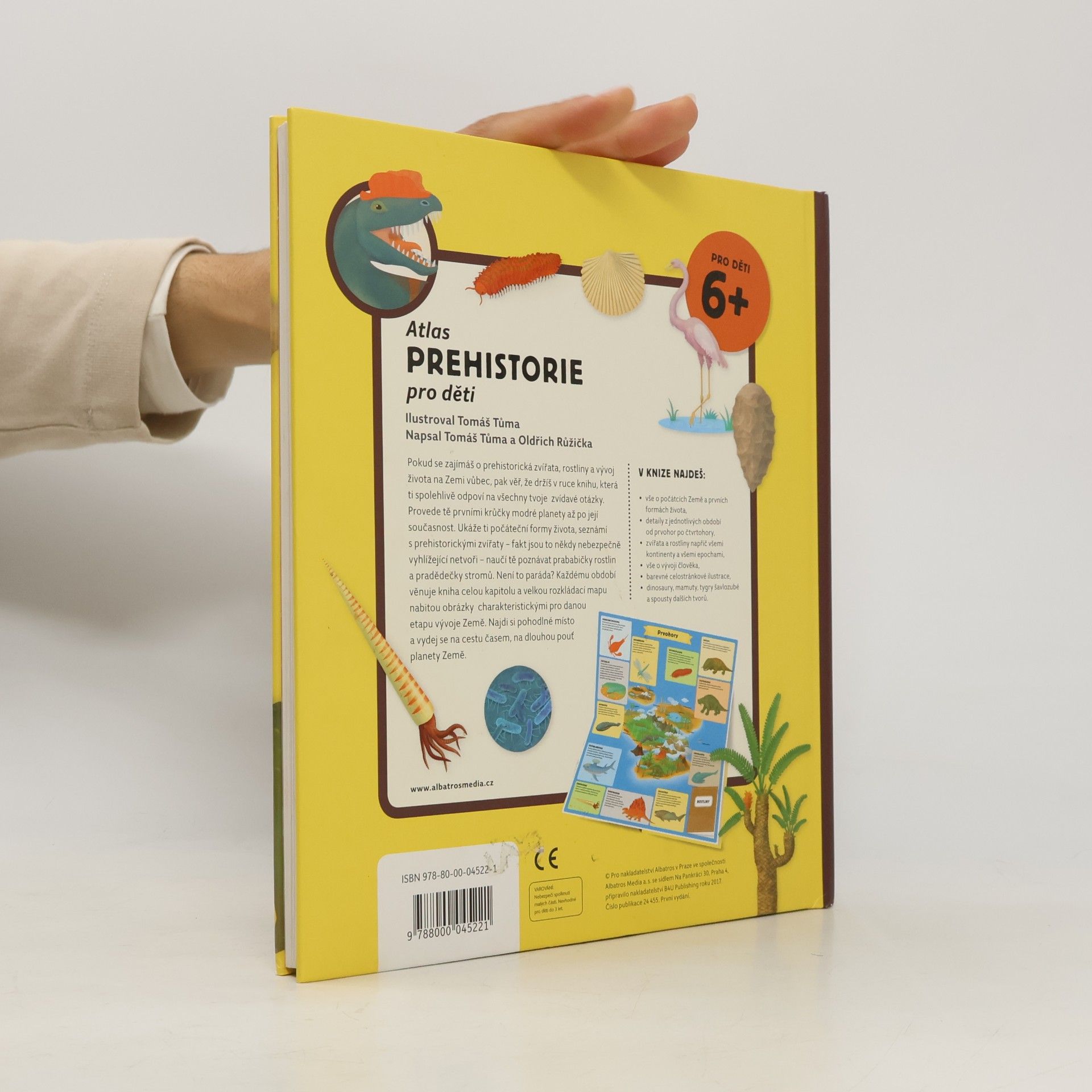 Tomáš Tůma Atlas prehistorie pro děti. Od počátku Země po čtvrtohory