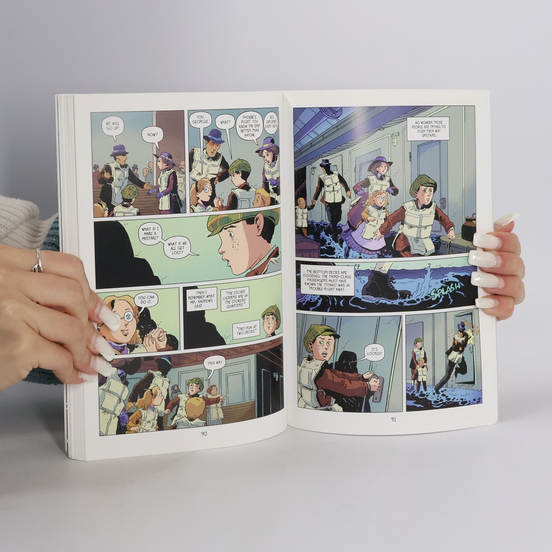 Lauren Tarshis I Survived The Sinking of the Titanic, 1912 (I Survived Graphic Novel #1): A Graphix Book