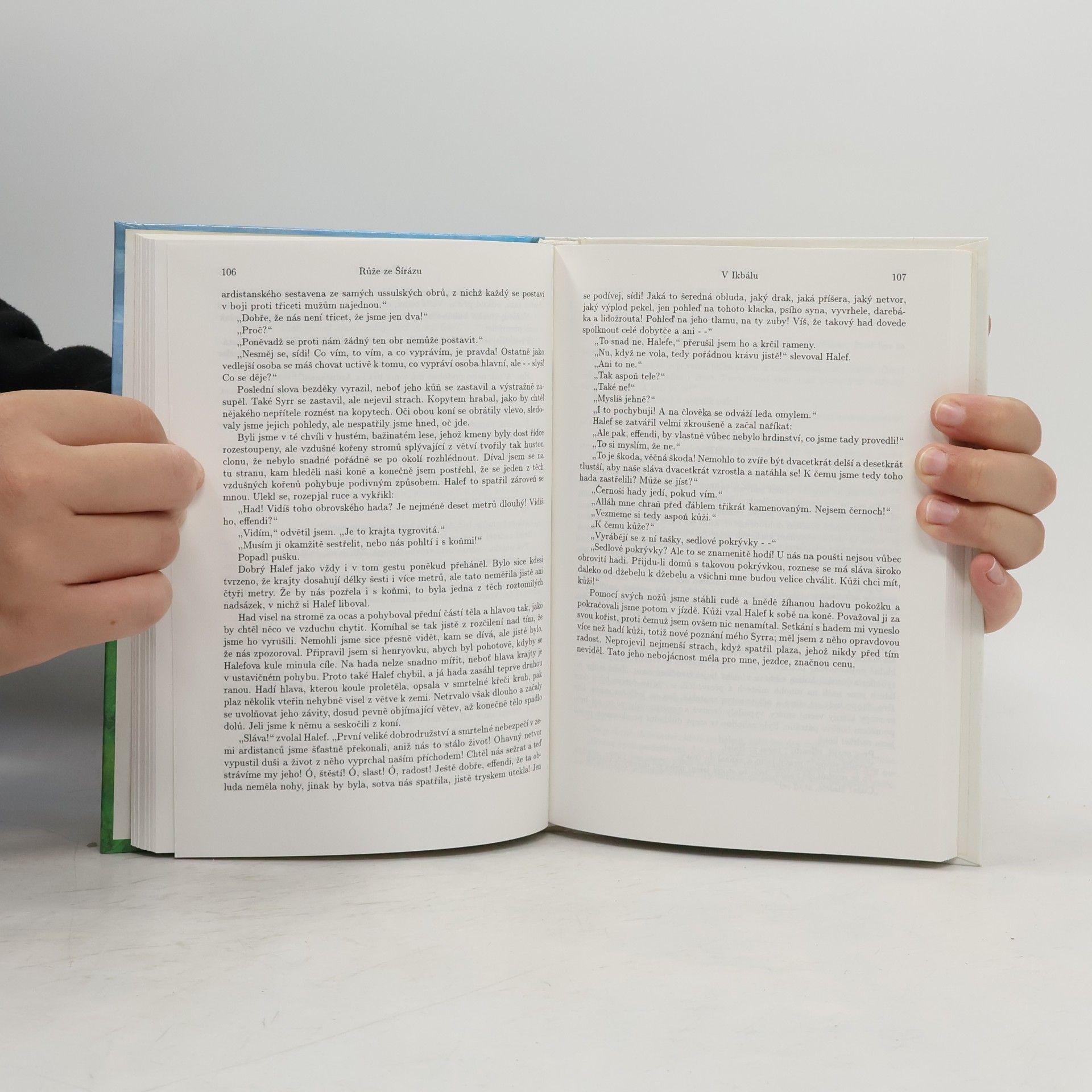 Karl May V říši stříbrného lva VI. Růže ze Šírázu
