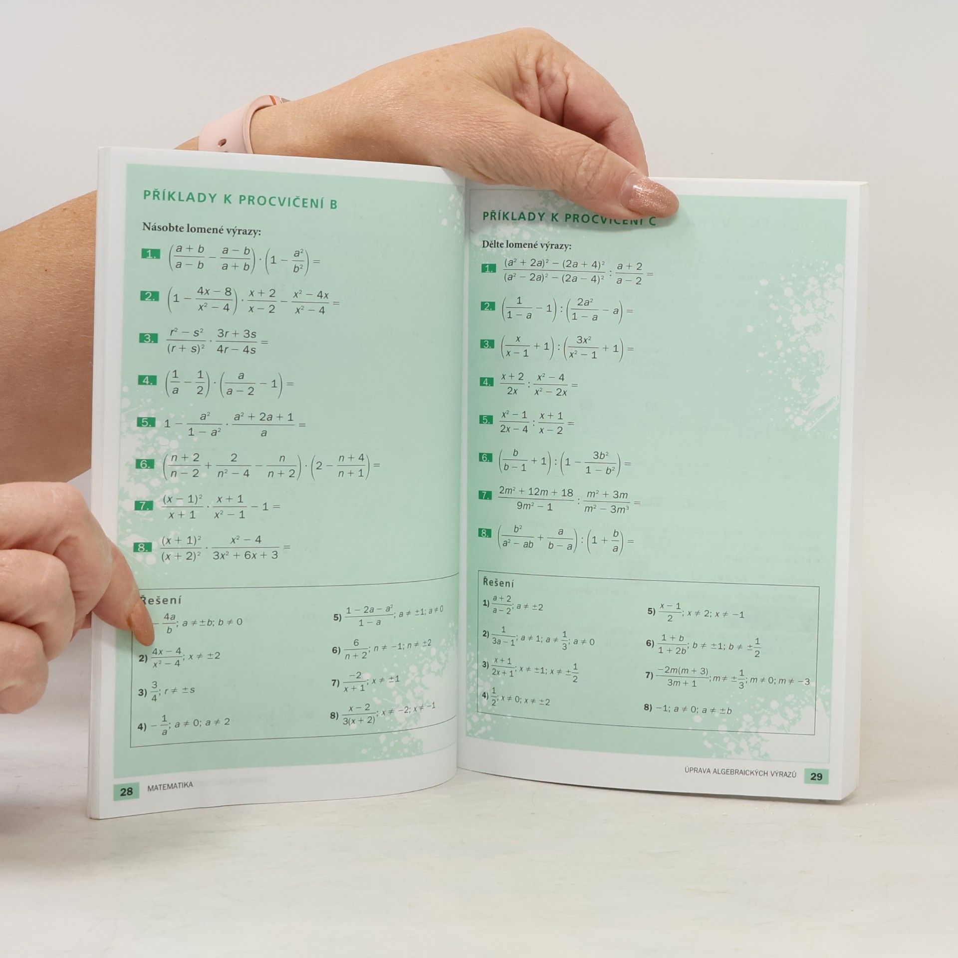 Jaroslav Eisler Příprava na přijímací zkoušky na SŠ. Matematika. 4letá gymnázia a odborné školy