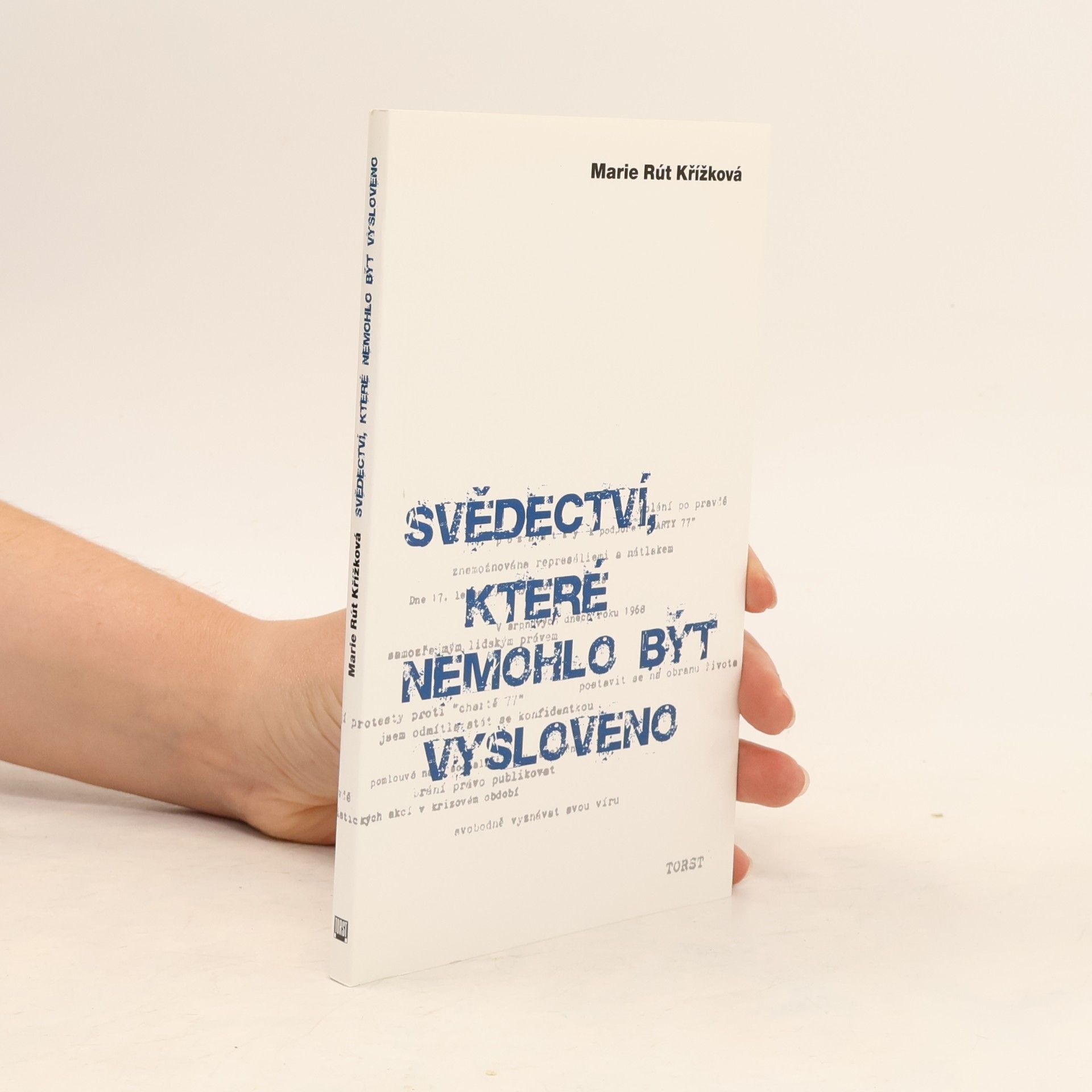 Marie Rút Křížková Svědectví, které nemohlo být vysloveno
