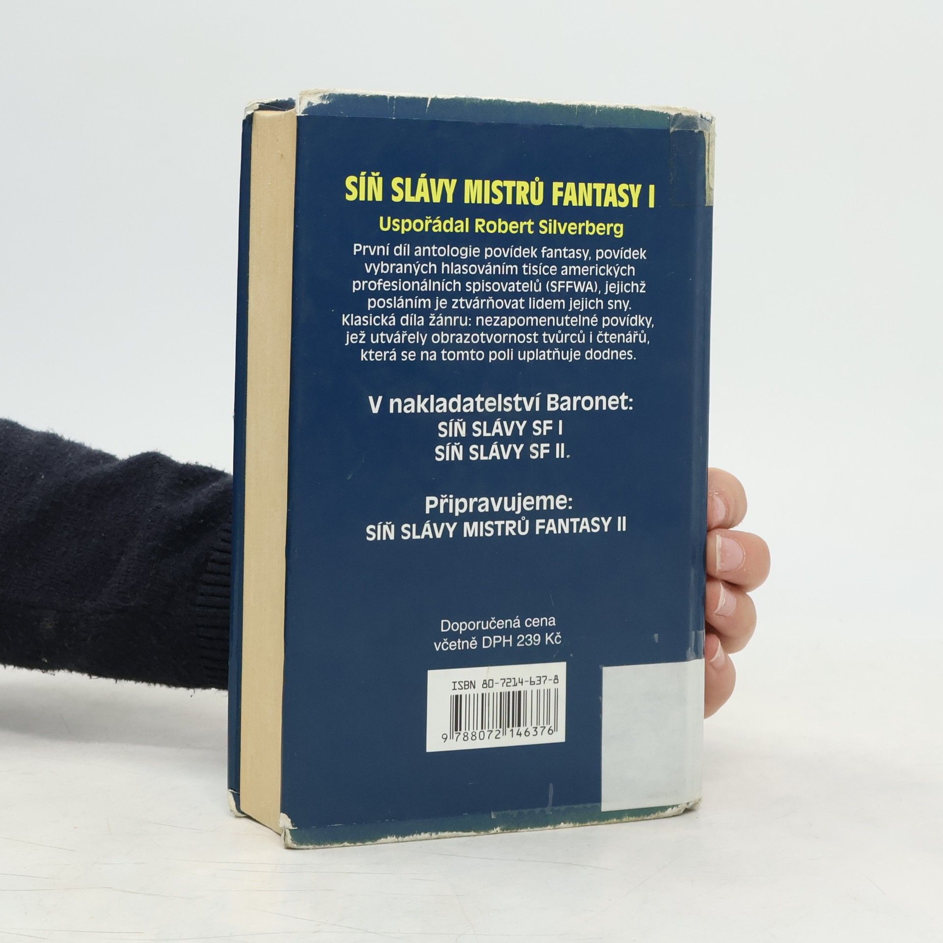 Robert Silverberg Síň slávy mistrů fantasy I. Nejlepší fantasy povídky všech dob