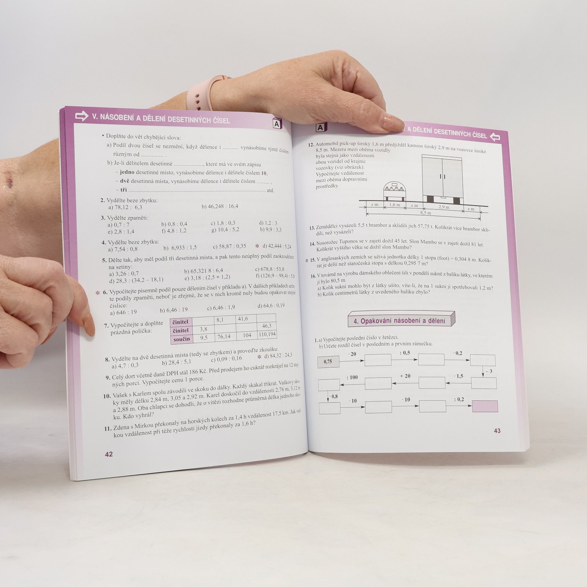 Josef Trejbal Sbírka úloh z matematiky 6 : pro základní školy