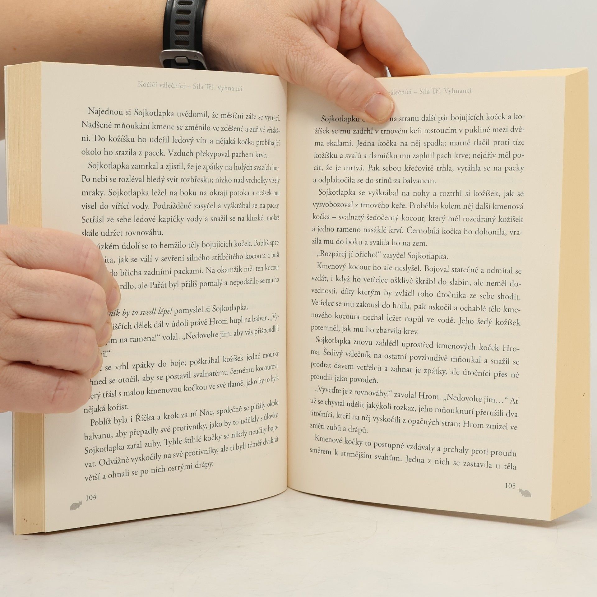 Erin Hunter Kočičí válečníci: Síla tří (3) – Vyhnanci