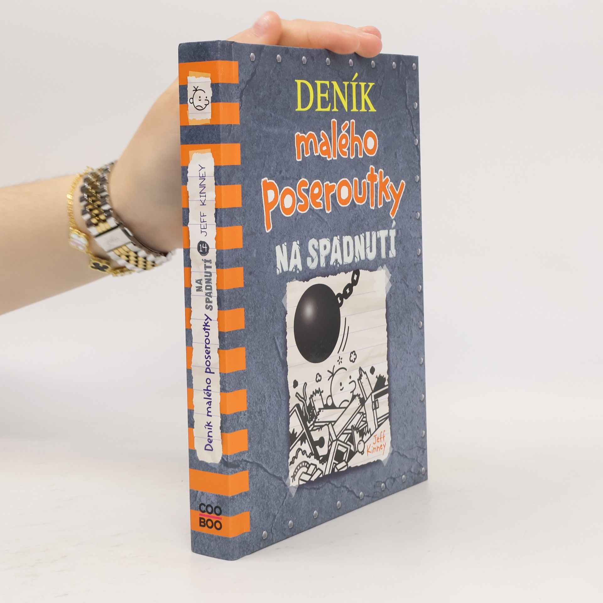 Jeff Kinney Deník malého poseroutky 14. Na spadnutí