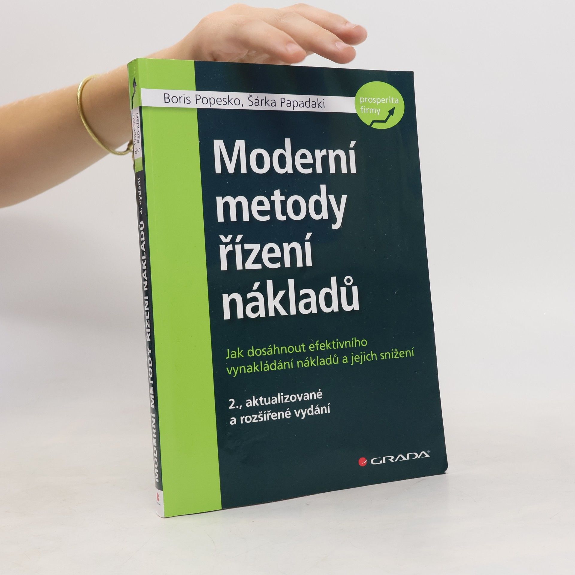 Boris Popesko Moderní metody řízení nákladů