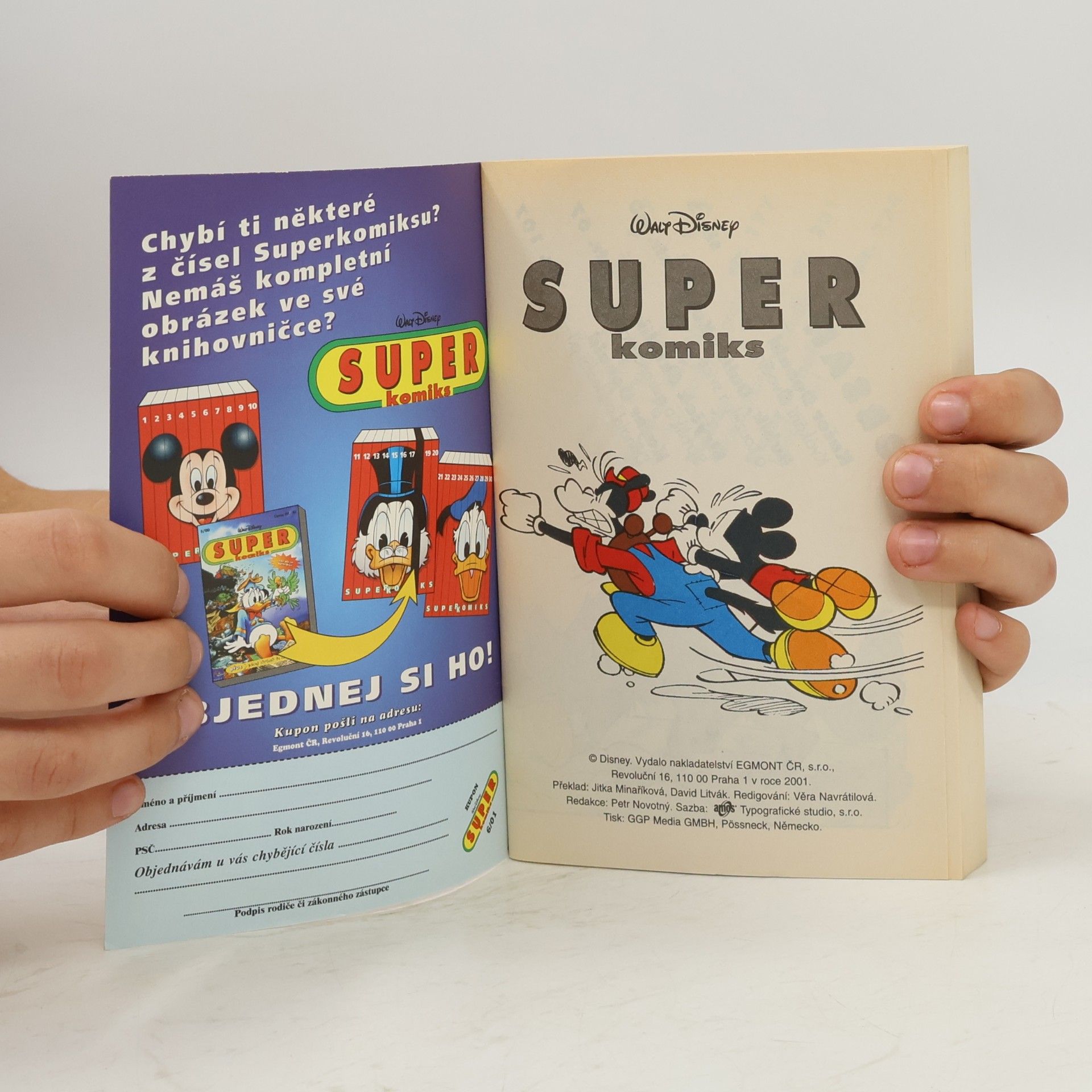 Jitka Minaříková Disney Super komiks č. 33 (7/01)