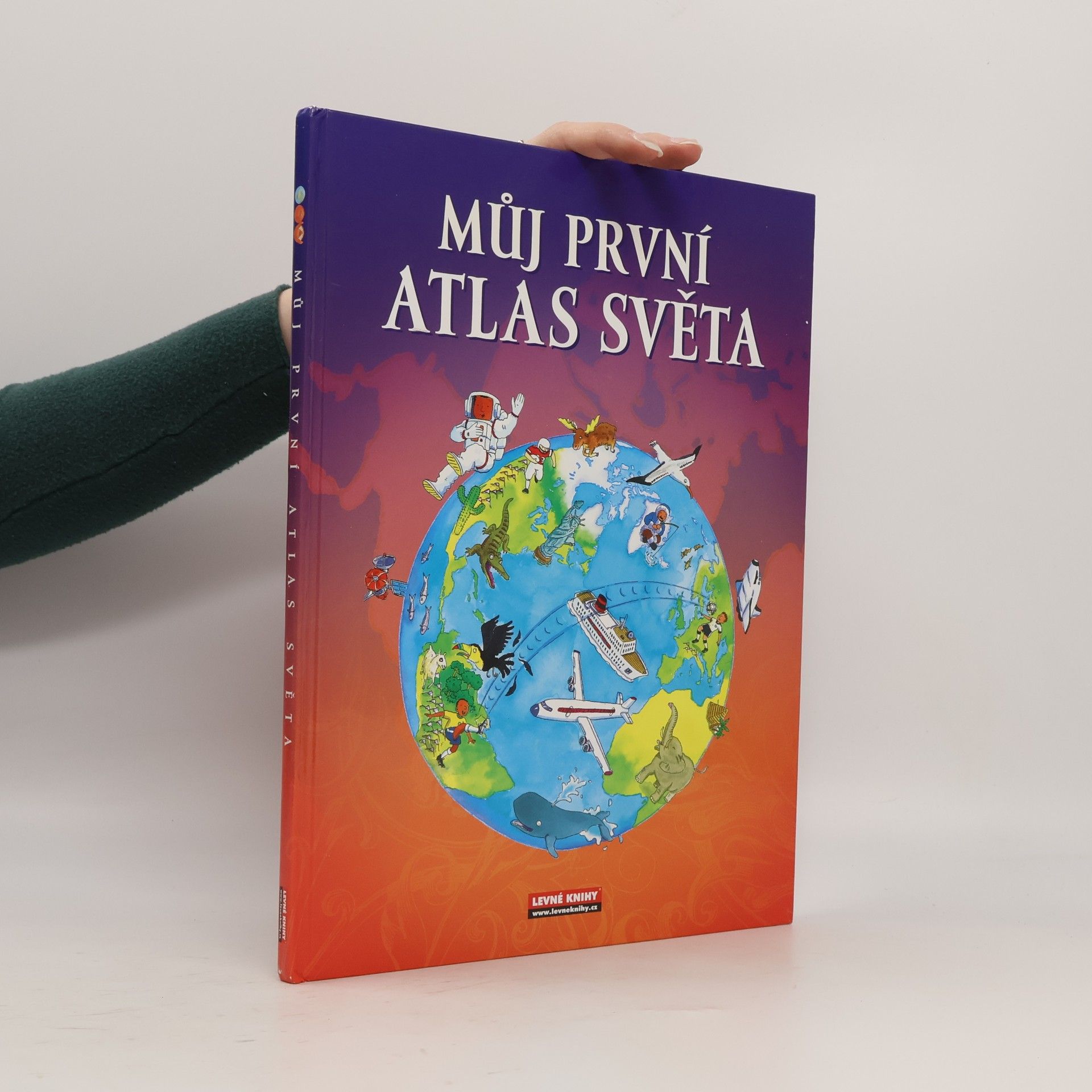 Deborah Chancellor Můj první atlas světa