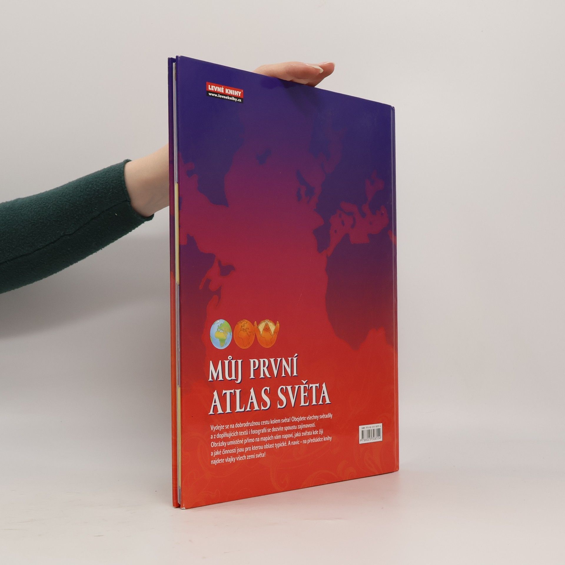 Deborah Chancellor Můj první atlas světa