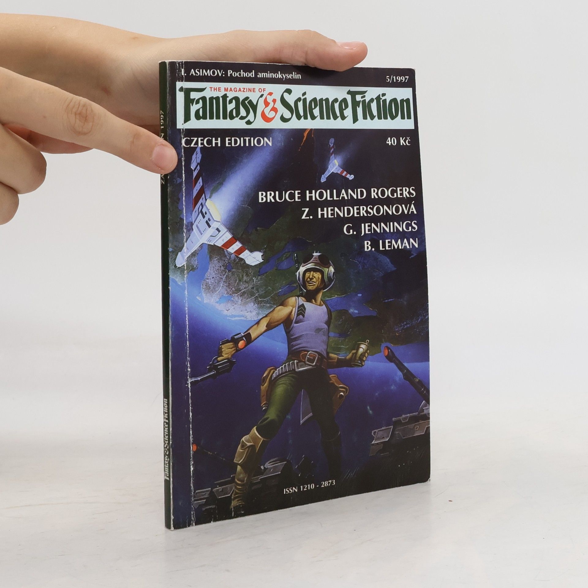 Isaac Asimov The Magazine of Fantasy & Science Fiction 4/97. Červenec - srpen