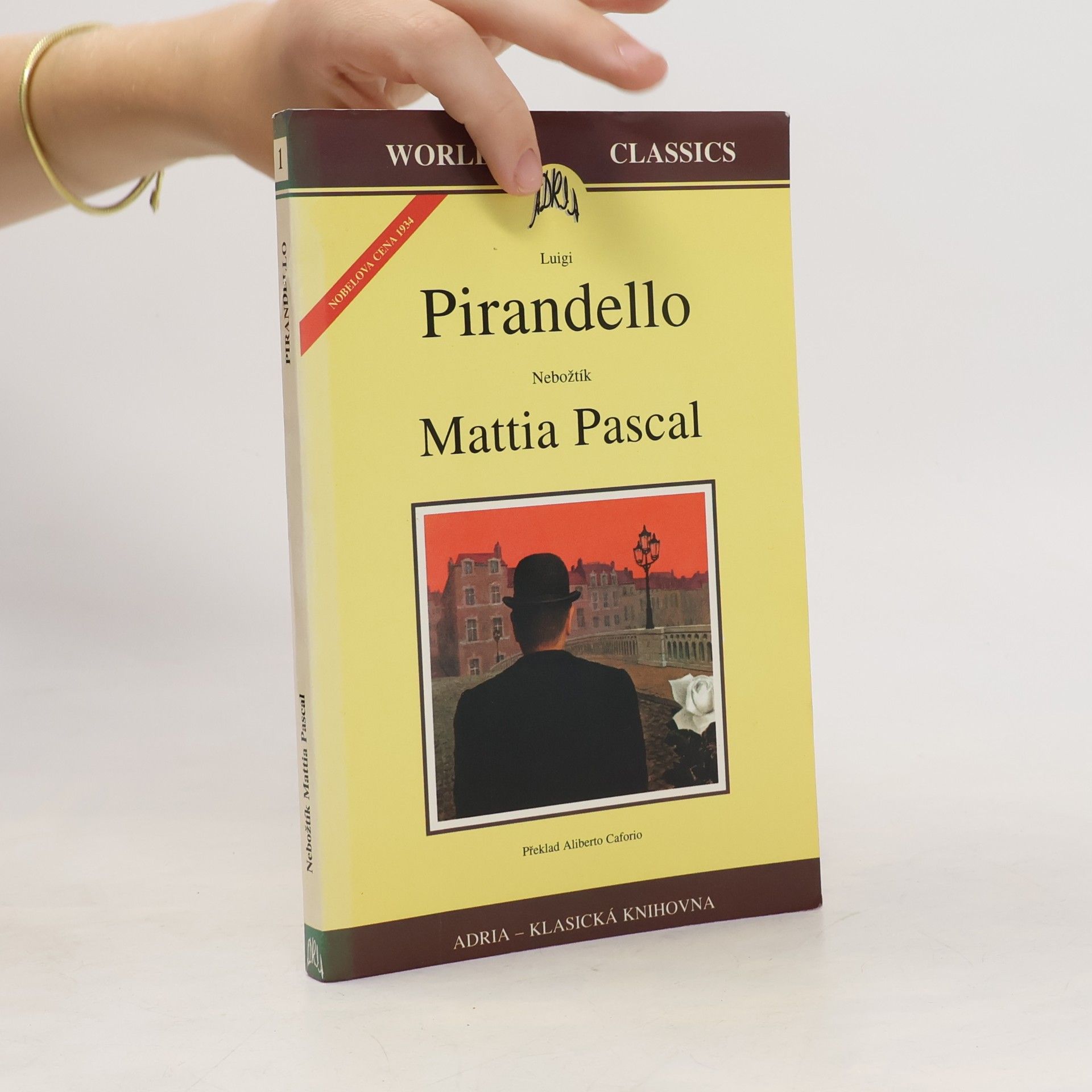 Luigi Pirandello Nebožtík Mattia Pascal