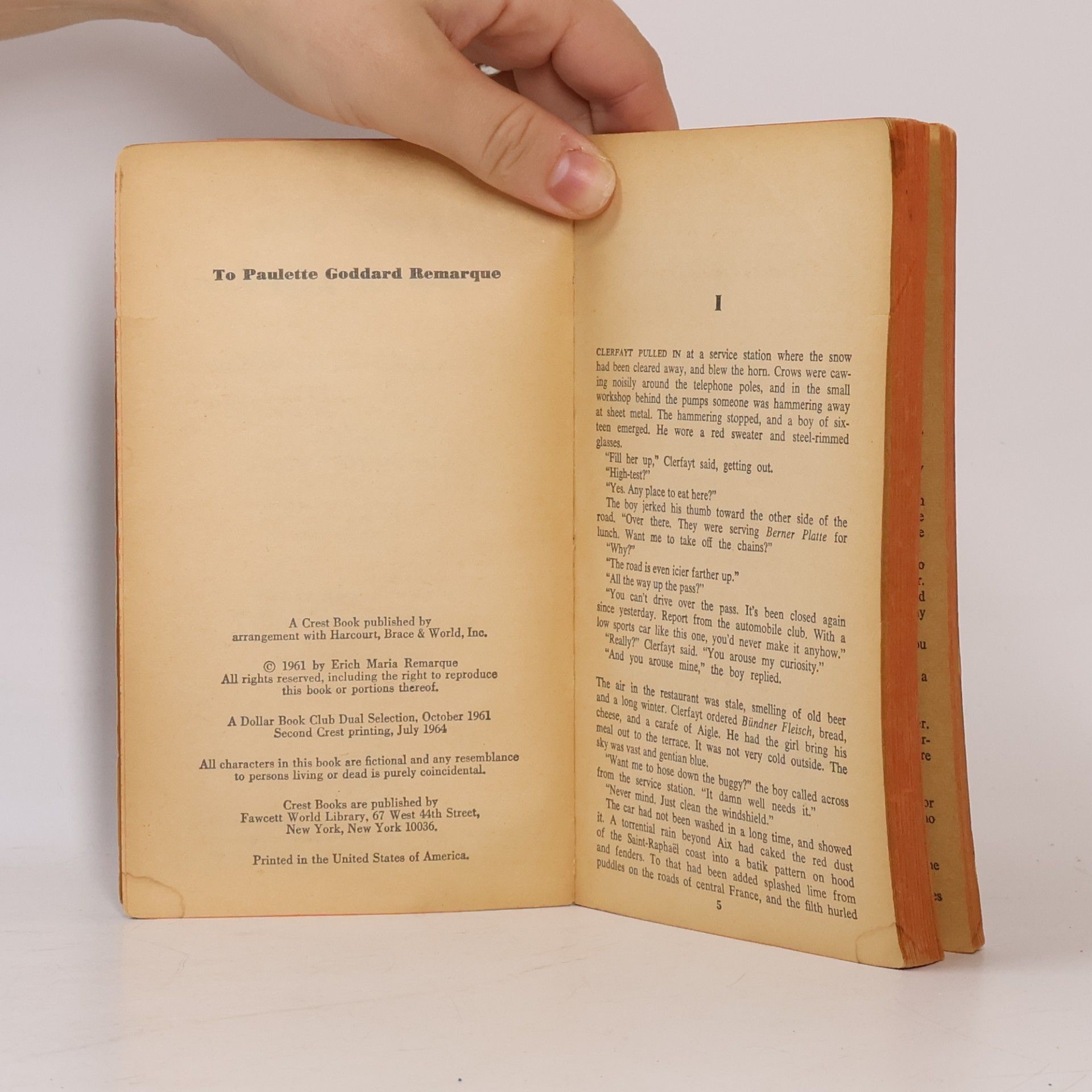 Erich Maria Remarque Heaven Has No Favorites