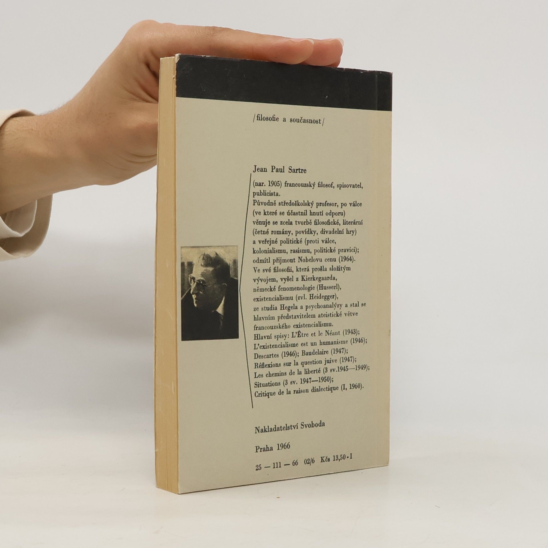 Jean-Paul Sartre Marxismus a existencialismus