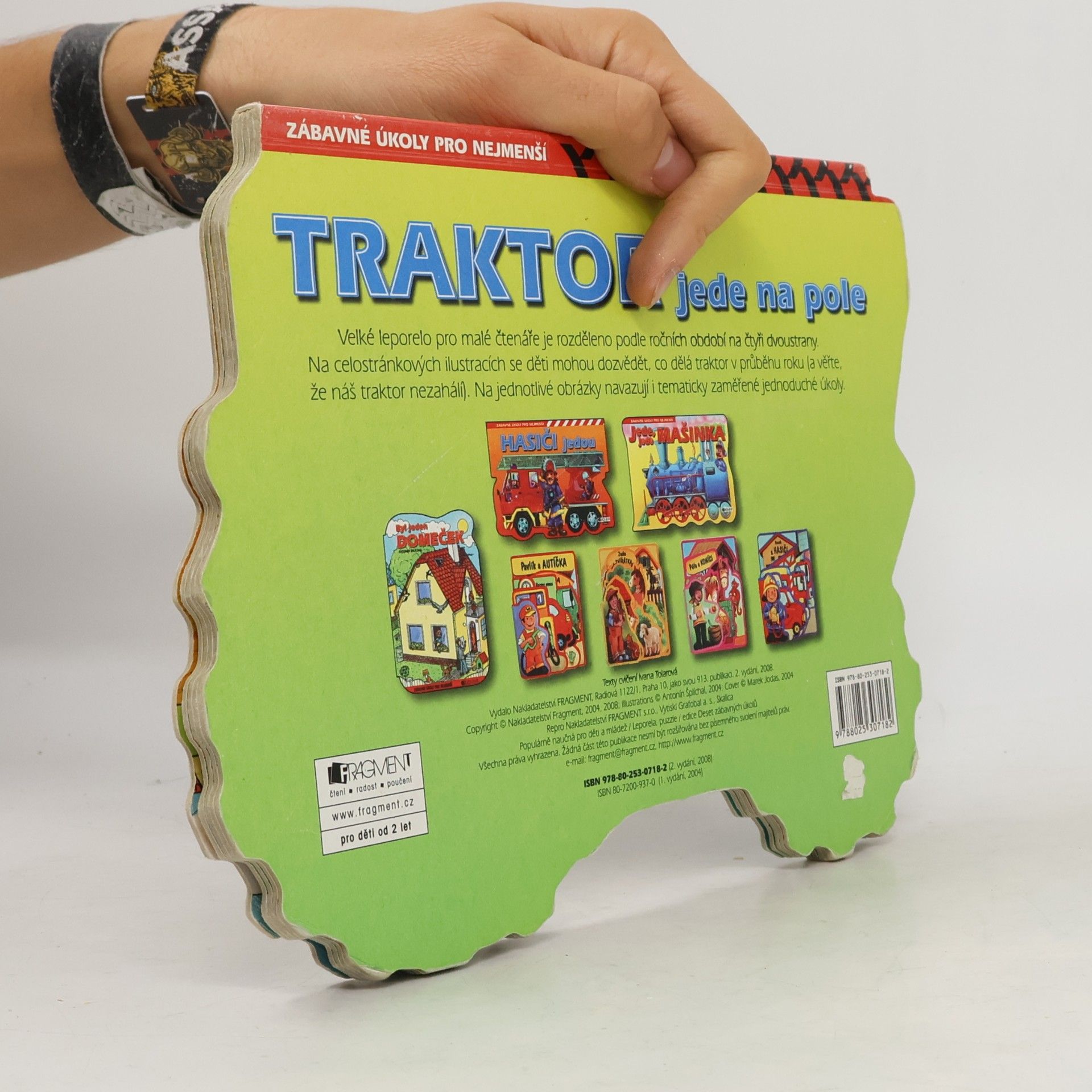 Antonín Šplíchal Traktor jede na pole